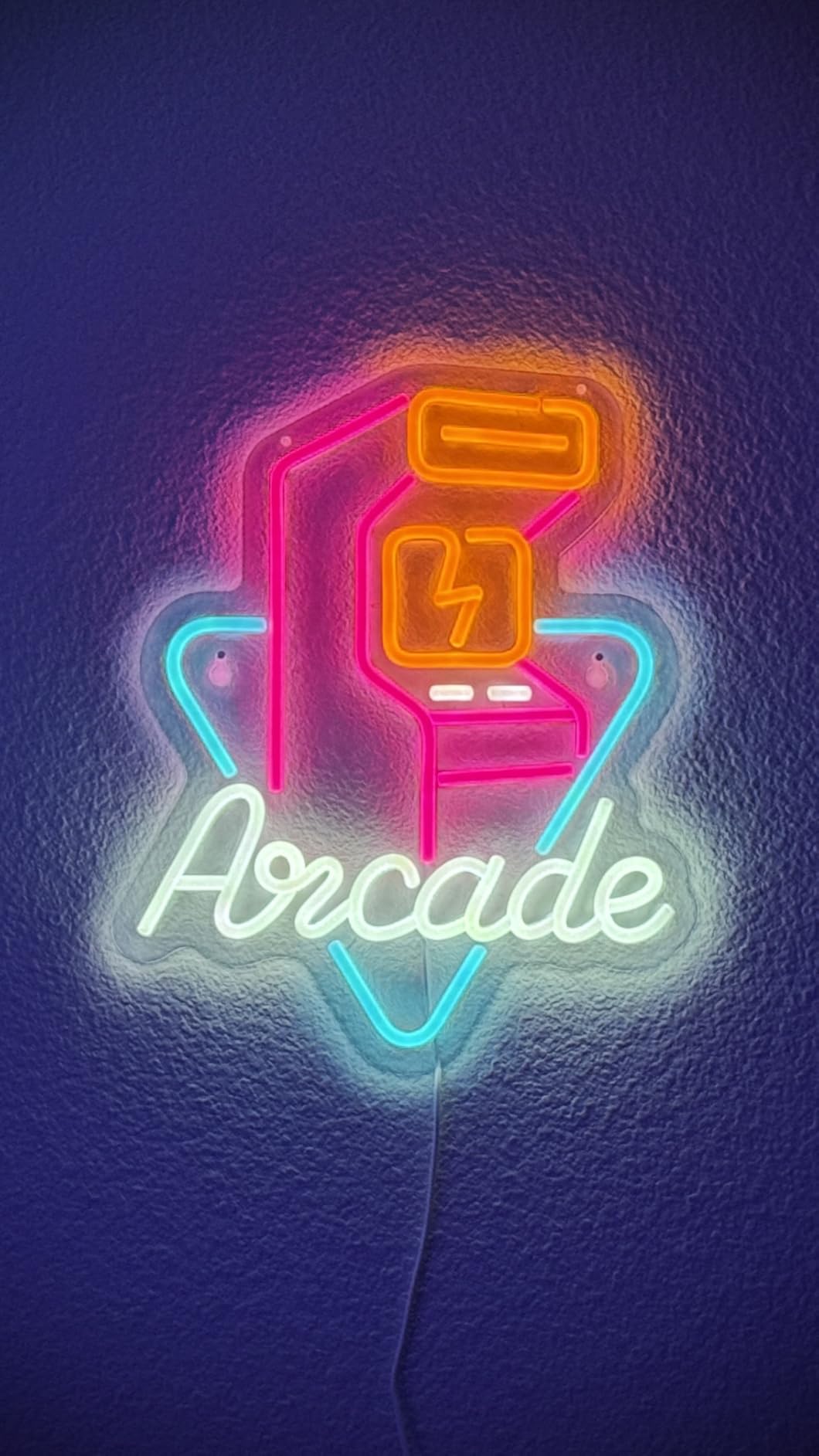 Arcade Neon Sign for Wall Décor with Dimmable Switch LED Neon Signs Decor customer photo 2