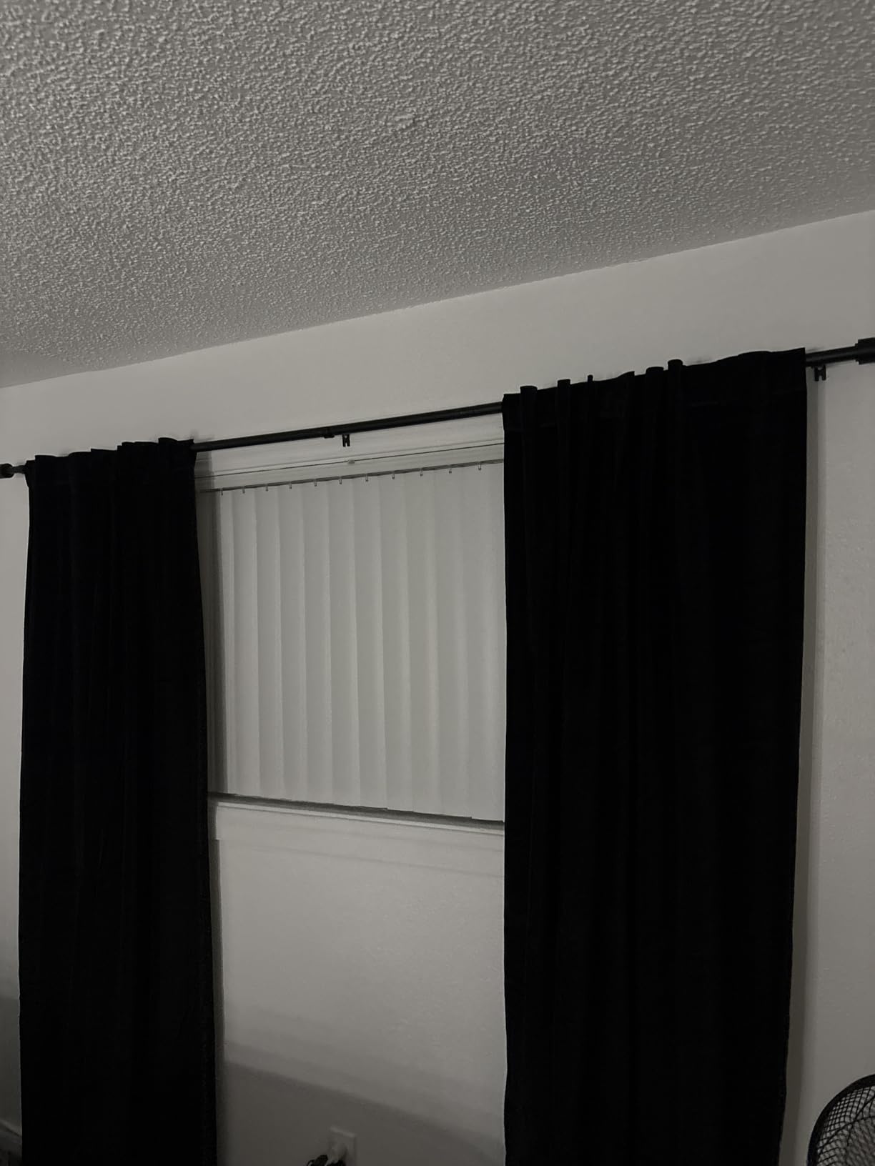 Joydeco Black 100% Blackout Curtains 84 Inch 2 Panels, Luxury Thermal Insulated Black Velvet Curtains for Bedroom Living Room, Soundproof Blackout Window Drapes, Rod Pocket & Back Tab (52W x 84L) customer photo 1