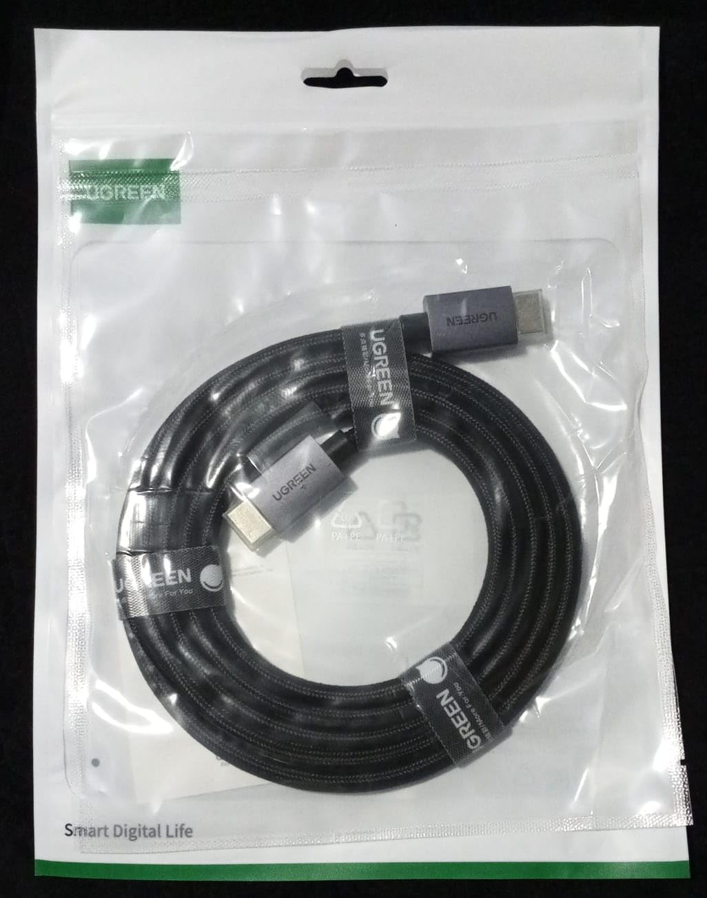 UGREEN 8K HDMI 2.1 Cable 48Gbps 6.6FT, Certified Ultra High Speed HDMI Cord Aluminum, 4K@240Hz 120Hz 10K 8K@60Hz, HDCP 2.2&2.3, eARC HDR 10 Dolby Compatible with PS5/Blu-ray/Roku TV/Switch 2/Mac mini customer photo 1