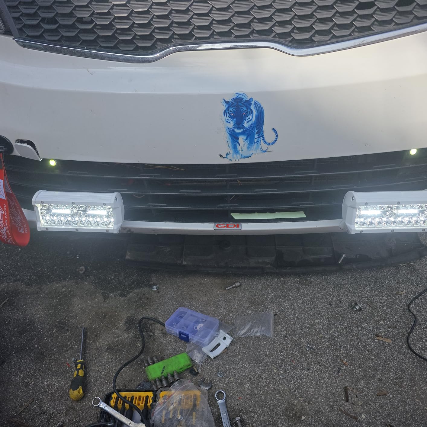 Nilight Marine LED Light Pods Navigation Lights 2PCS 6.5 Inch White Spot Flood Combo Ponton Boat Deck Dock Lighting for Night Fishing T-top Stern Yacht Port Sailboat Trucks Tractors customer photo 2