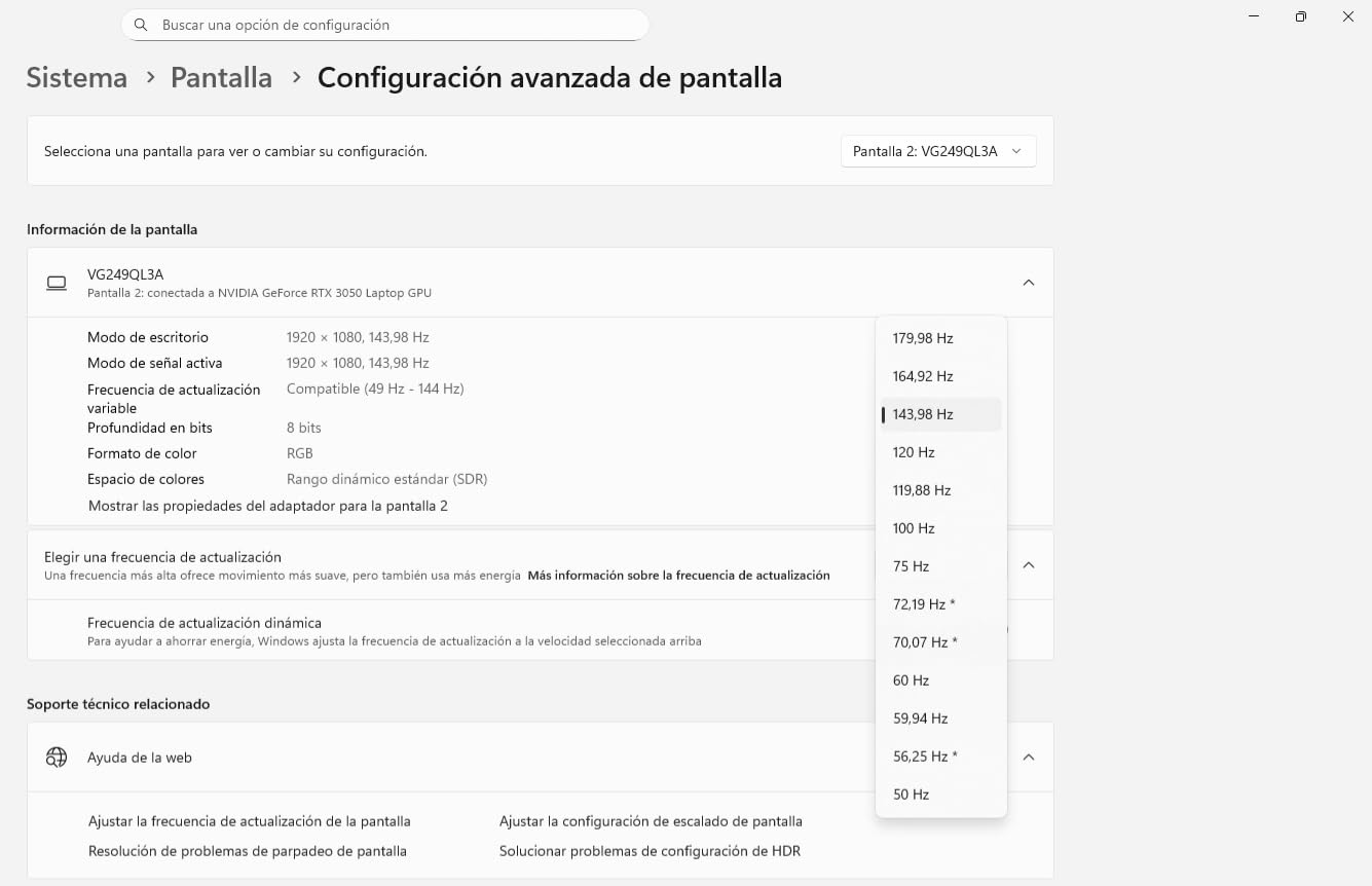 ASUS TUF Gaming 24-inch 23.8 inch viewable 1080P Monitor VG249QL3A - Full HD 180Hz 1ms Fast IPS ELMB FreeSync Premium G-SYNC Compatible Speakers DisplayPort Height Adjustable 3 Year Warranty customer photo 2