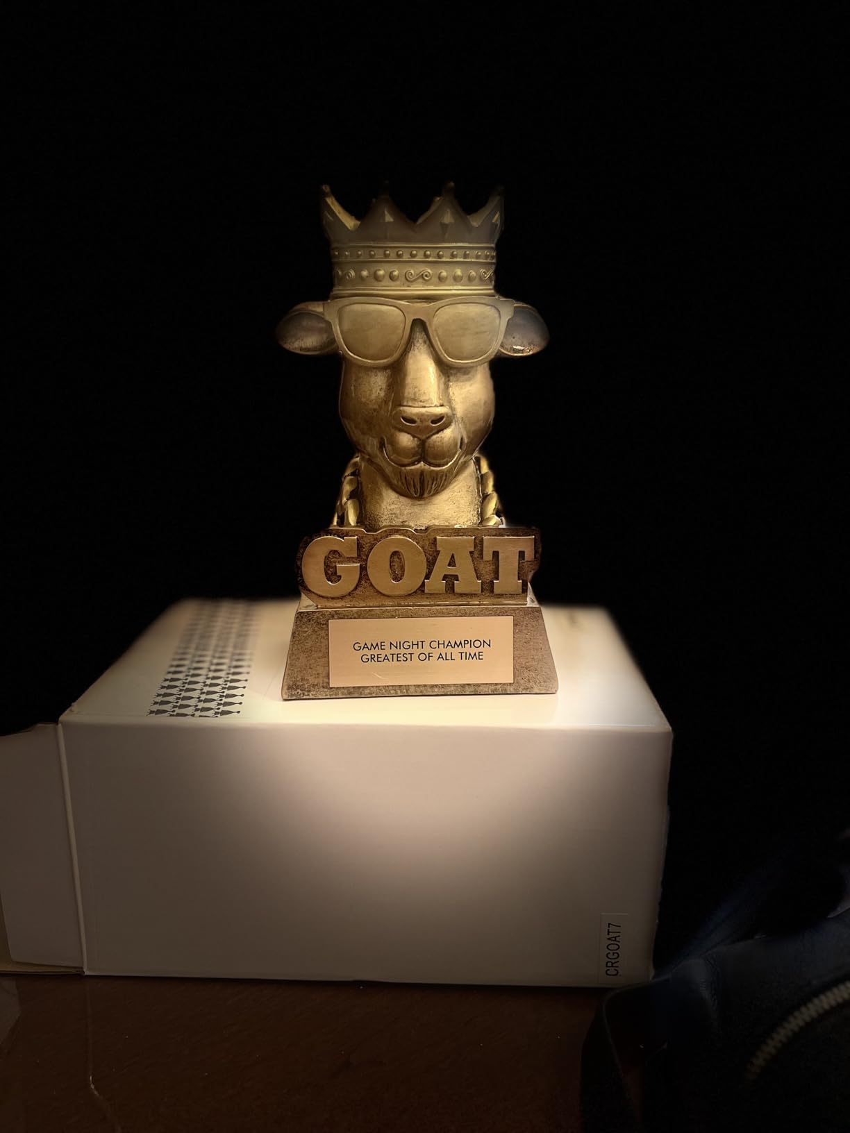 Crown Awards G.O.A.T. Sculpture Trophy, 7