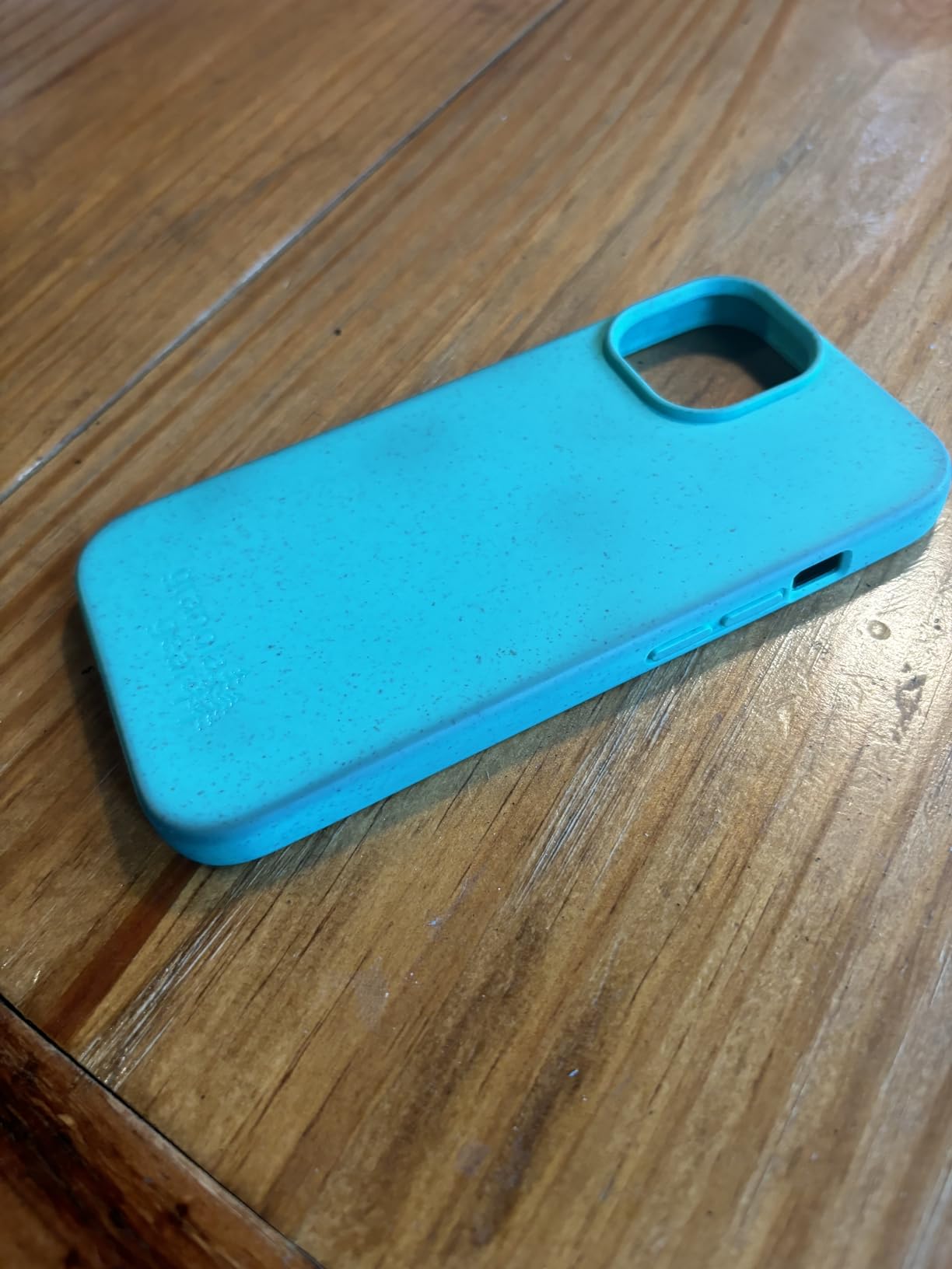 Eco by GranolaGear - Eco-Friendly Phone Case for iPhone 15 Pro - Biodegradable, Compostable, Plastic-Free, Made from Plants - Pacific Blue customer photo 1