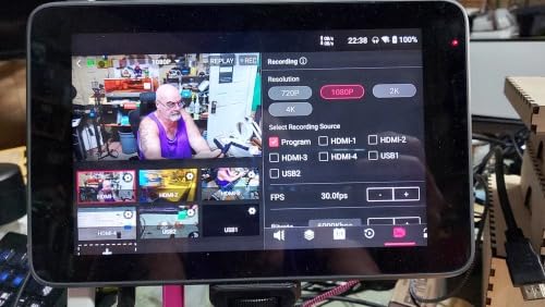 YoloLiv YoloBox Ultra, The Ultimate Horizontal/Vertical NDI Live Streaming Equipment, Switcher Monitor Encoder Recorder, for Facebook, YouTube, Instagram, Tiktok, RTMPS customer photo 2