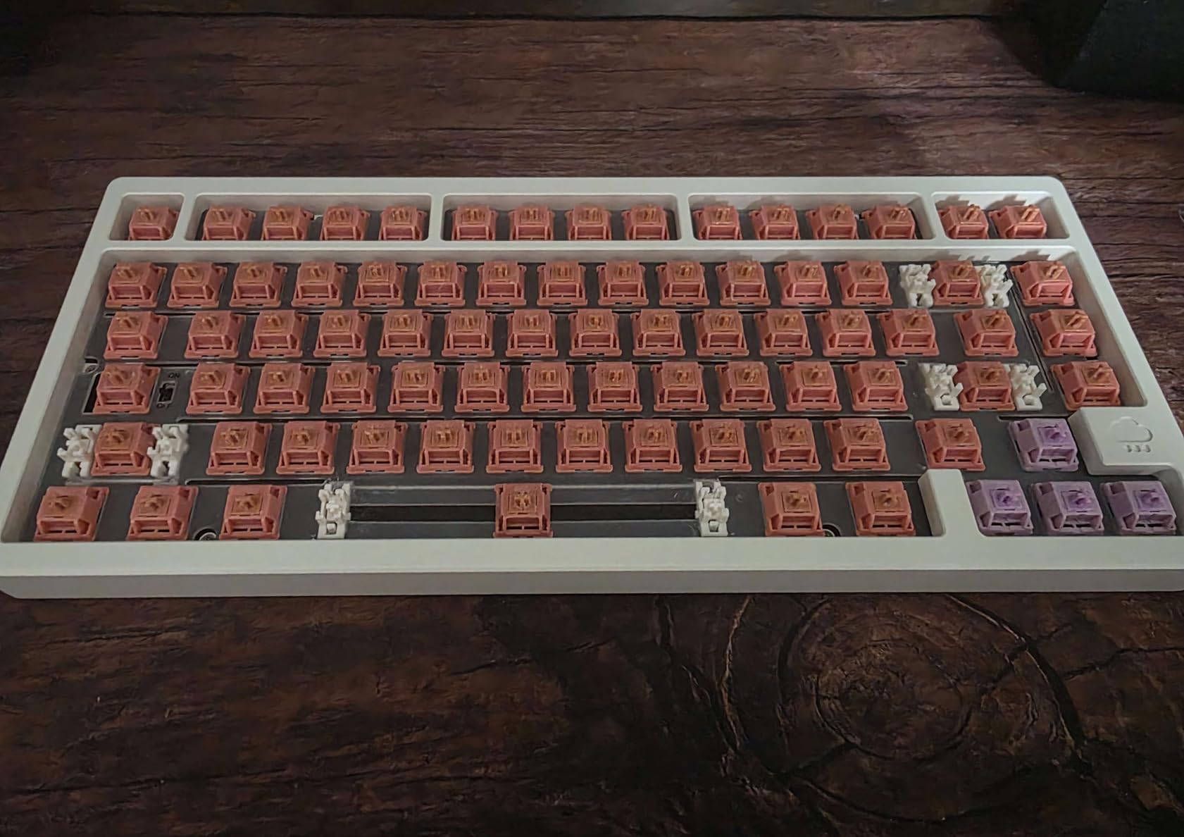 Akko V3 Penguin Tactile Silent Keyboard Switch for Mechanical Gaming Keyboard, 5-Pin 50gf Quiet Pre-Lubed Switches with Standard MX Structure (45pcs) customer photo 2