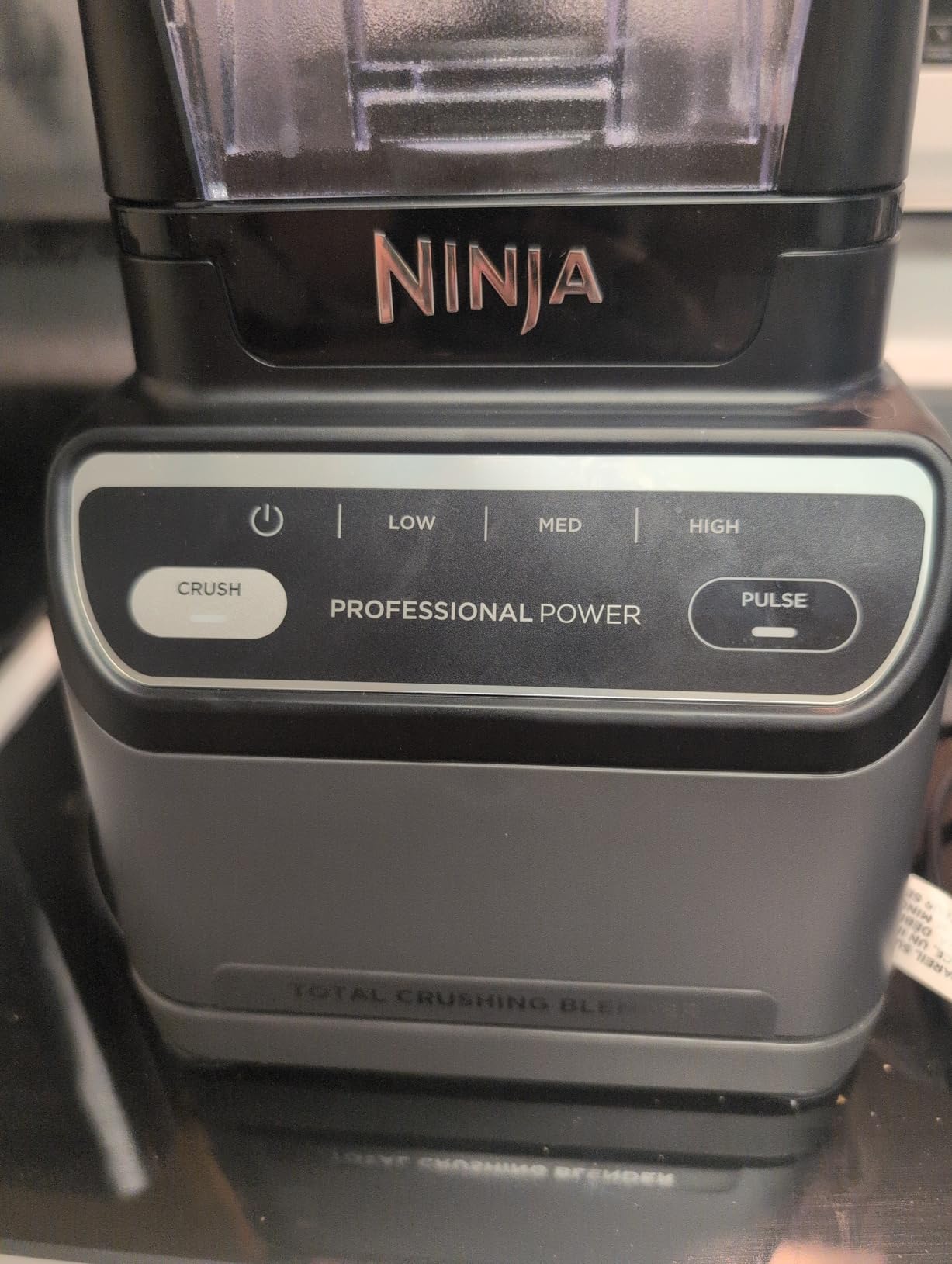 Ninja Professional Blender | Smoothie Blender, Drink Mixer, Grinder, Ice Crusher | Total Crushing Technology, Auto-iQ Smart Presets, Professional 1200W Power, XL 72oz Pitcher | Dark Grey | BR201AMZ customer photo 2