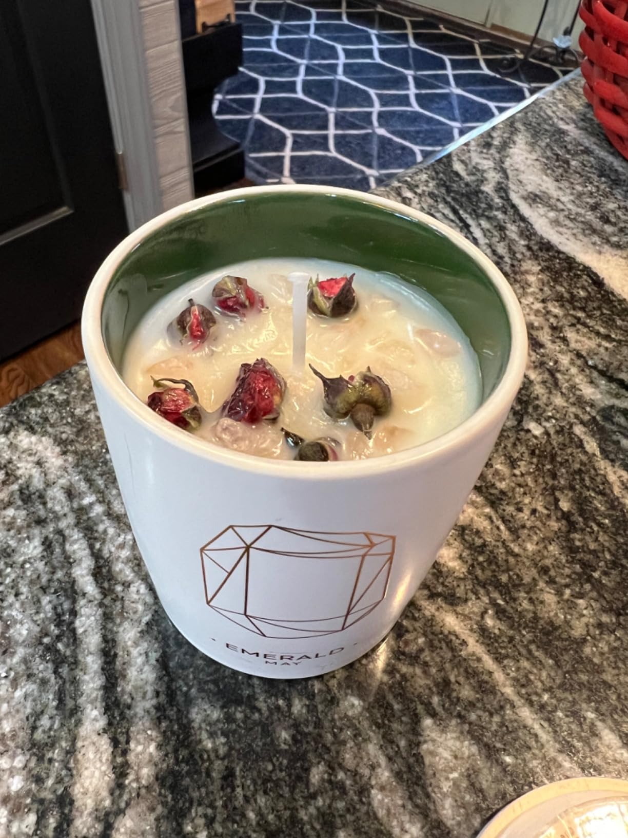 Soy Wax Candle Making Kit Supplies With Wax Melter, Natural Candle Wax For Candle Making, DIY Art&Crafts Kit for Adults,Beginner, Including 2lbs Soy Wax Flakes, Electric Stove,CandleWick,Melting Pot customer photo 1