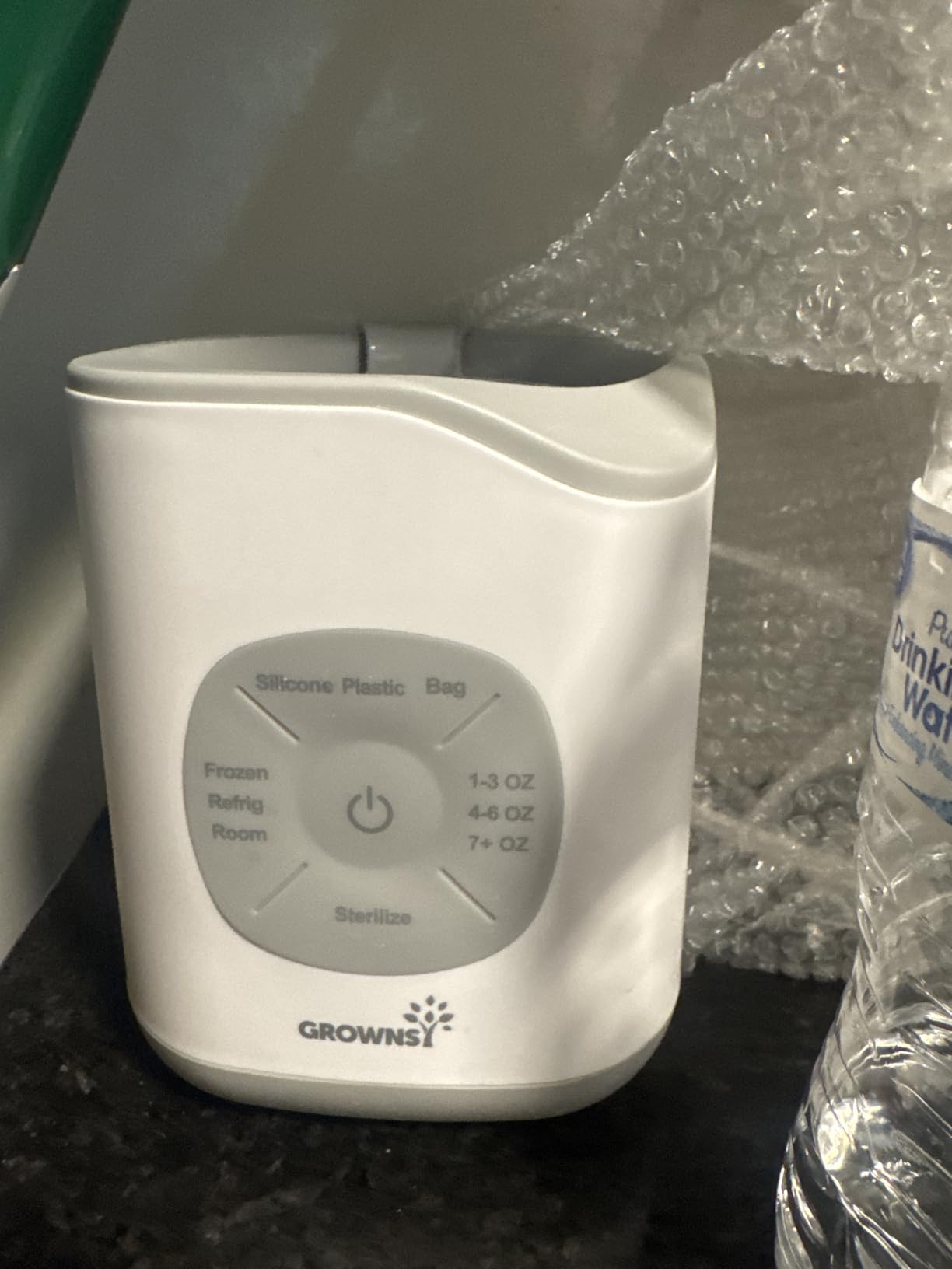 Grownsy Bottle Warmer, Baby Bottle Warmer Fast for Breastmilk & Formula, Accurate Temperature Control, Milk Warmer for All Bottles with Thaw, Sterilizing, Keep Warm, Heat Food customer photo 2