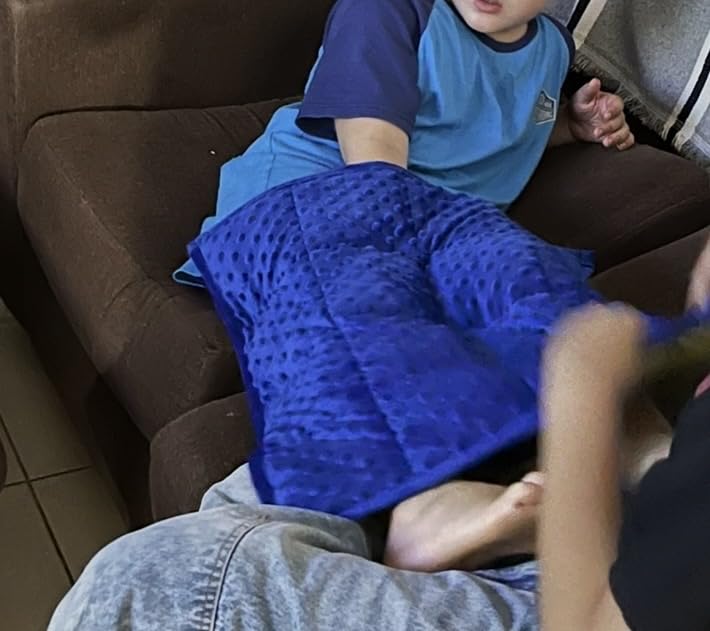 Harkla Weighted Lap Pad for Kids (Gray) customer photo 1