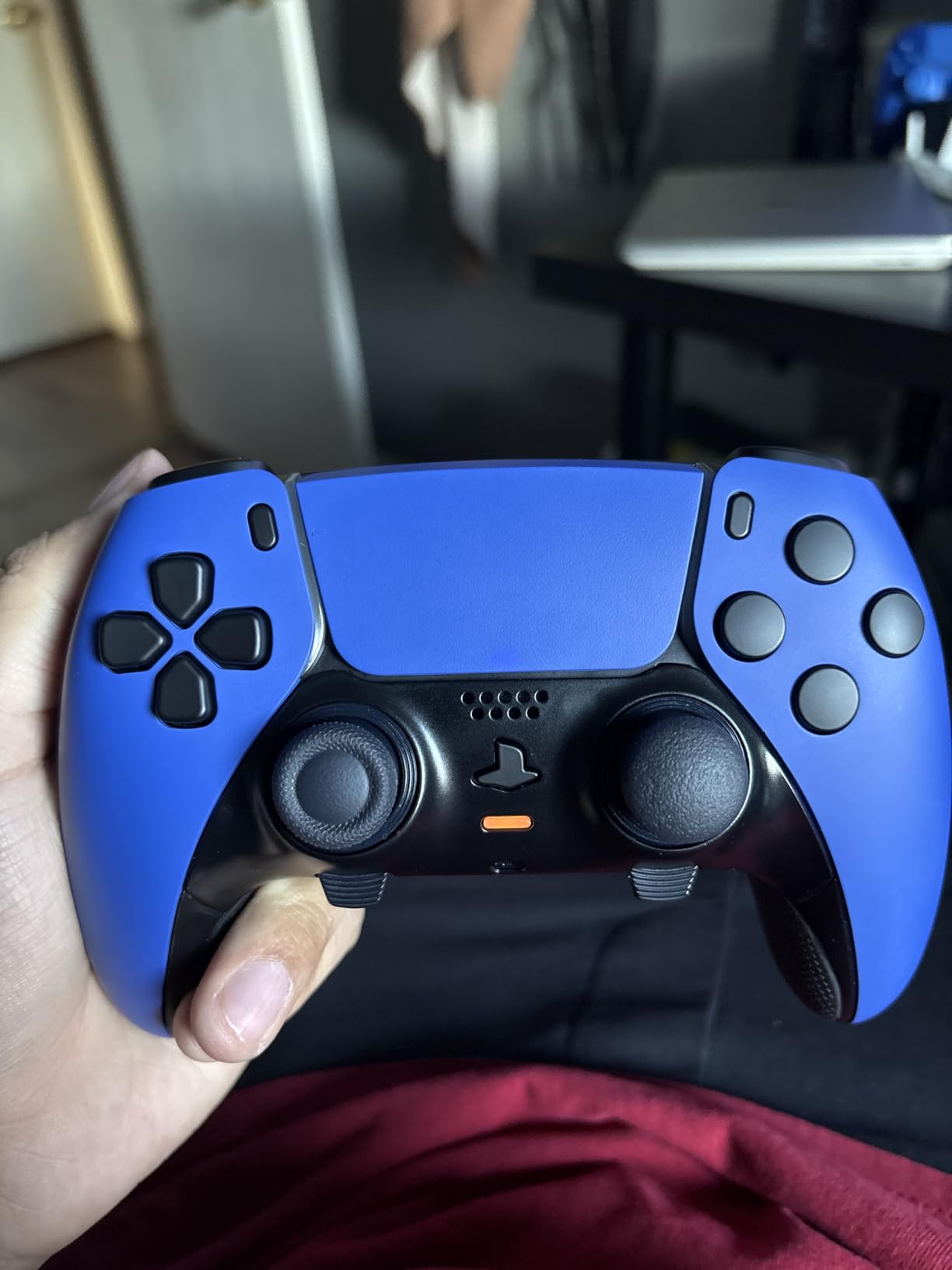 Replacement Full Set Buttons Compatible with ps5 Edge Controller, Black D-pad Share Options Home Face Buttons R1 L1 R2 L2 Triggers Compatible with ps5 Edge Controller - Without Controller customer photo 2