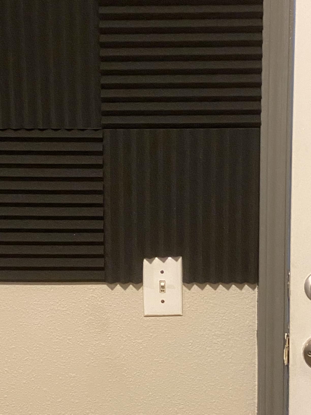 Focusound 4 Pack Bass Traps Corner Acoustic Foam Corner 16.5