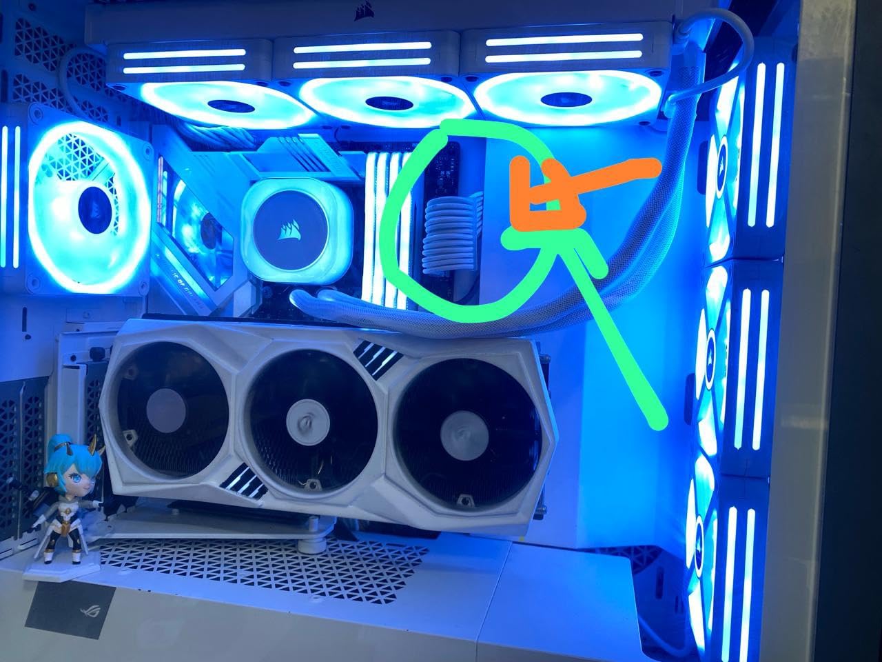 CORSAIR iCUE Link AIO LCD Screen Module - 2.1