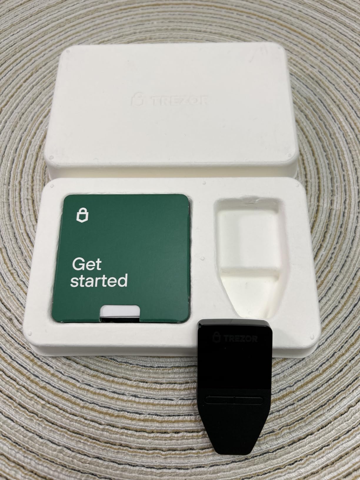 Trezor Safe 3 - Passphrase & Secure Element Protected Crypto Hardware Wallet - Buy, Store, Manage Digital Assets Simply and Safely (Solar Gold) customer photo 1