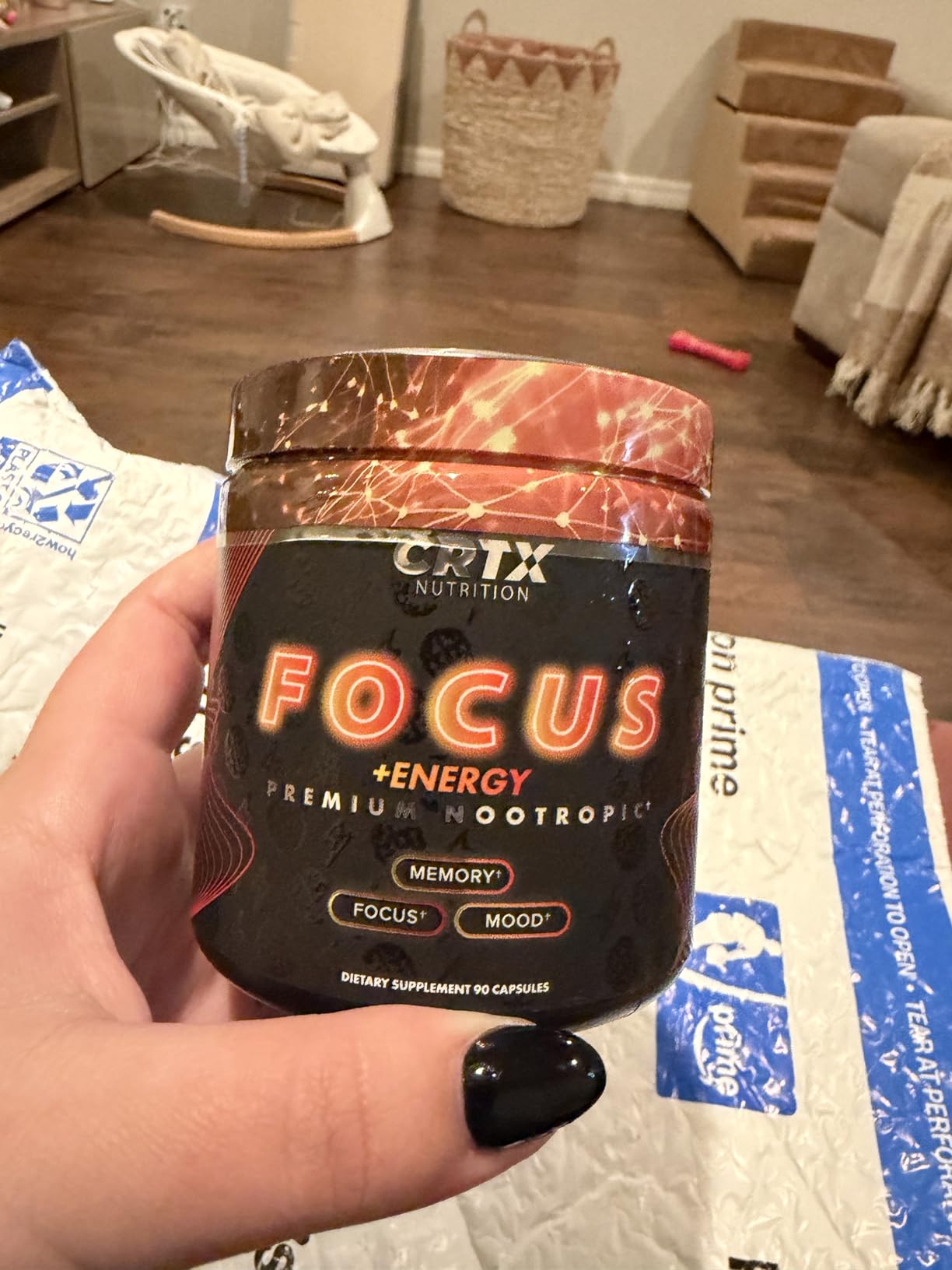 Nootropic Strongest Focus Supplement - Clinically Backed Ingredients Made in USA - Scientifically Backed Doses - Supplement for Brain Fog - AlphaGPC, Lions Mane, Rhodiola and More 10:1 90 Capsules customer photo 1