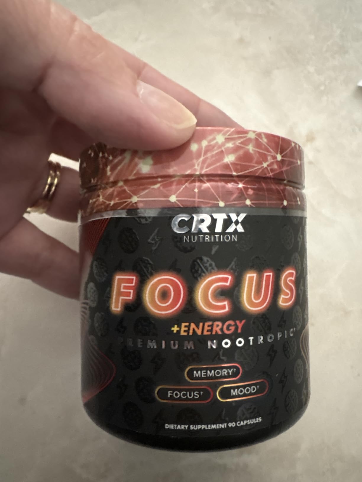 Nootropic Strongest Focus Supplement - Clinically Backed Ingredients Made in USA - Scientifically Backed Doses - Supplement for Brain Fog - AlphaGPC, Lions Mane, Rhodiola and More 10:1 90 Capsules customer photo 2