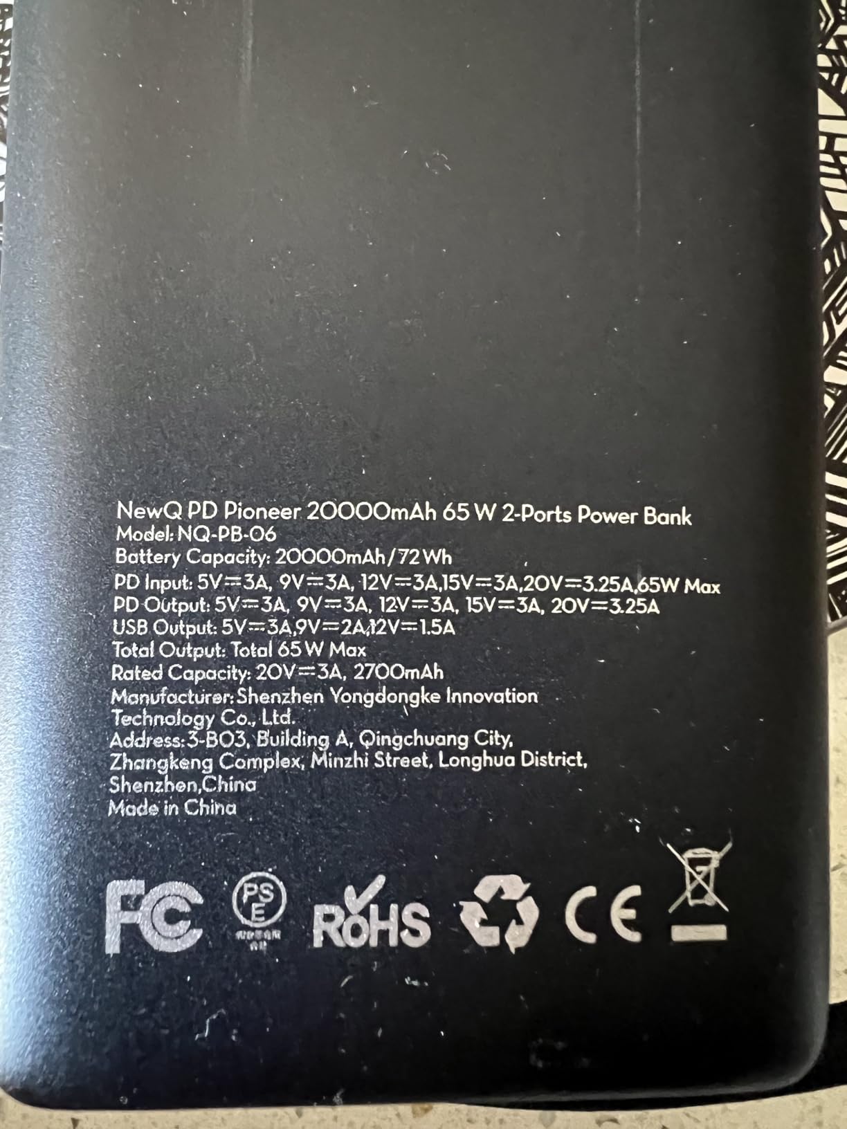 NEWQ 2-in-1 Steam Deck Battery Bank & Stand for Steam Deck/Steam Deck OLED, 20000mAh 65W PD3.0 Fast Charging Power Bank, Steam Deck Accessories, with Dual USB C Cables customer photo 2