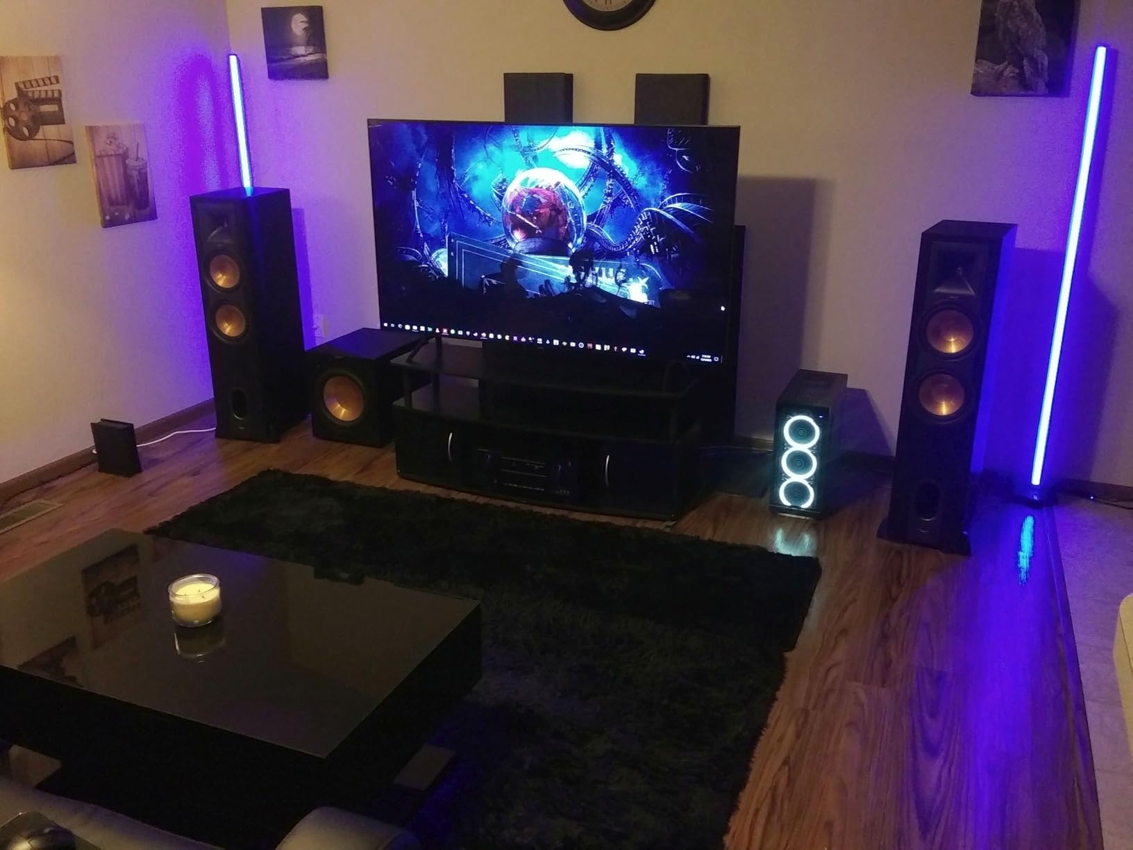 2PCS Corner Floor Lamp, 65