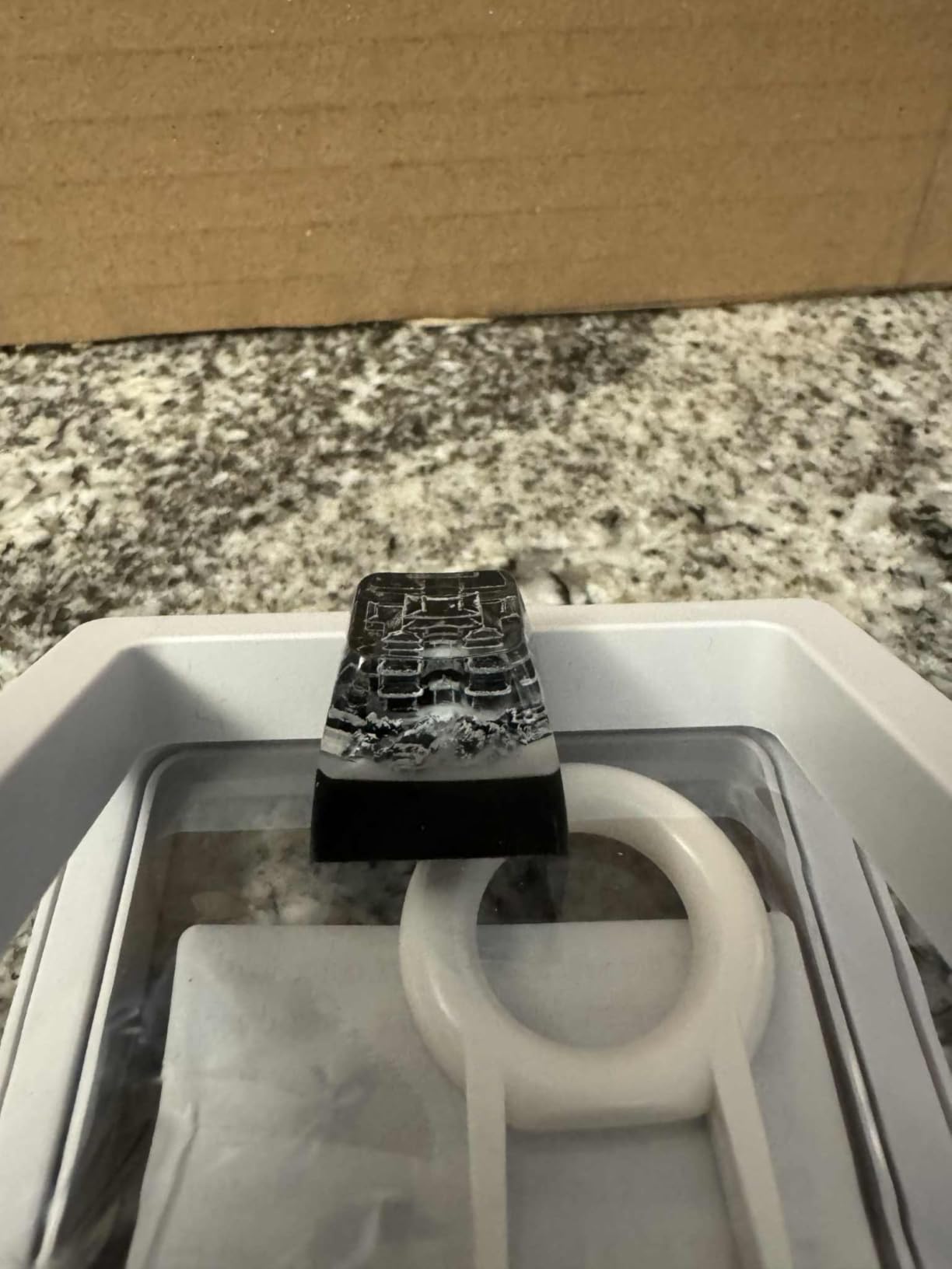 ULTRAEQUIP Artisan Keycaps - Epoxy Resin Handmade Keycaps Mountain ESC Repalce Key Custom1U SA Profile fit MX Switches for Mechanical Keyboard customer photo 2