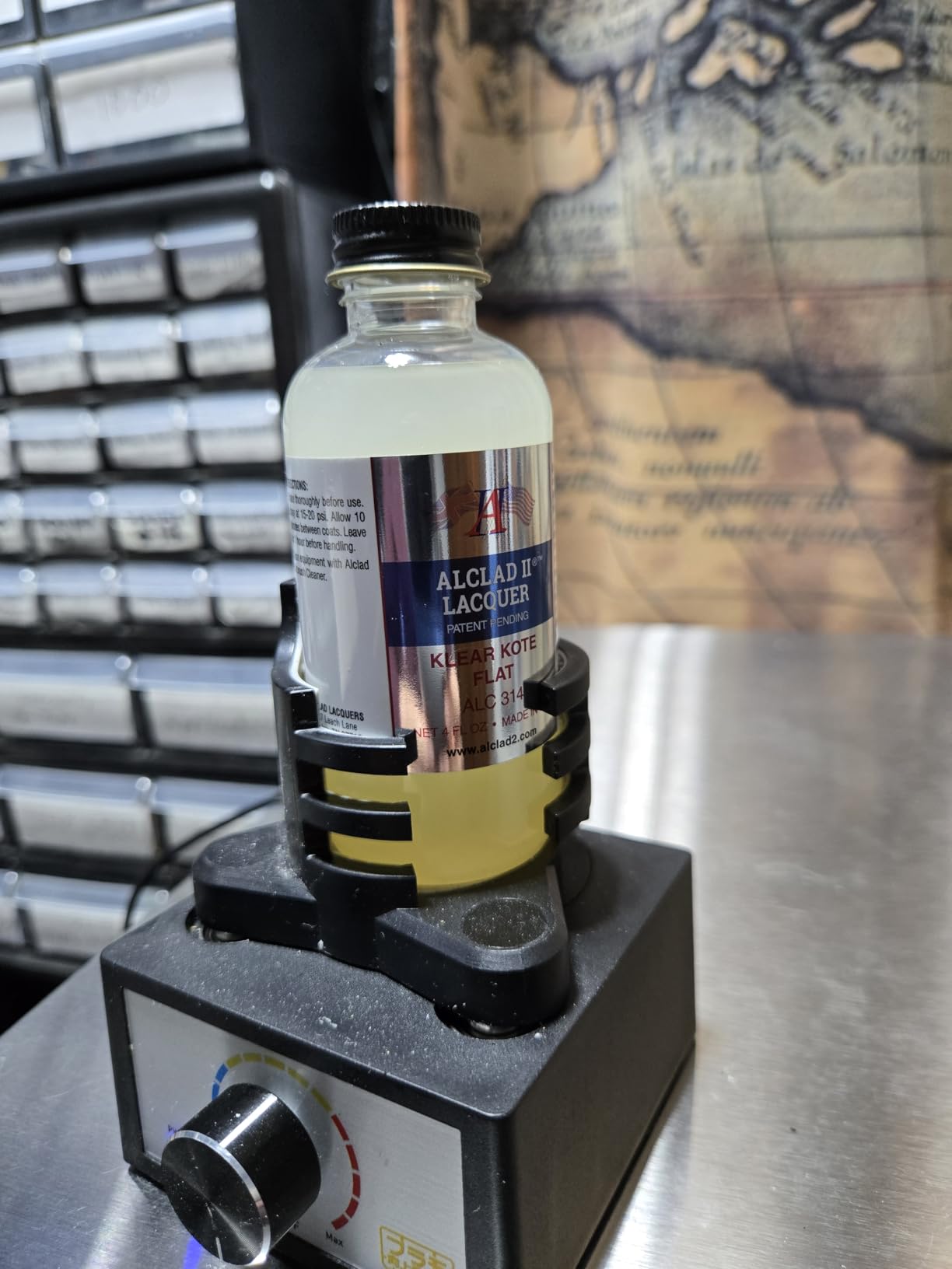 Mini Vortex Mixer, DIY/Model Paint Shaker, Hands-Free, 300~2400rpm, Suitable 10-100ml, Three-Stage Speed, Paint Mix for Lab, Nail Polish, Eyelash Adhesives, Acrylic Paints Mixing, Test Tube customer photo 1