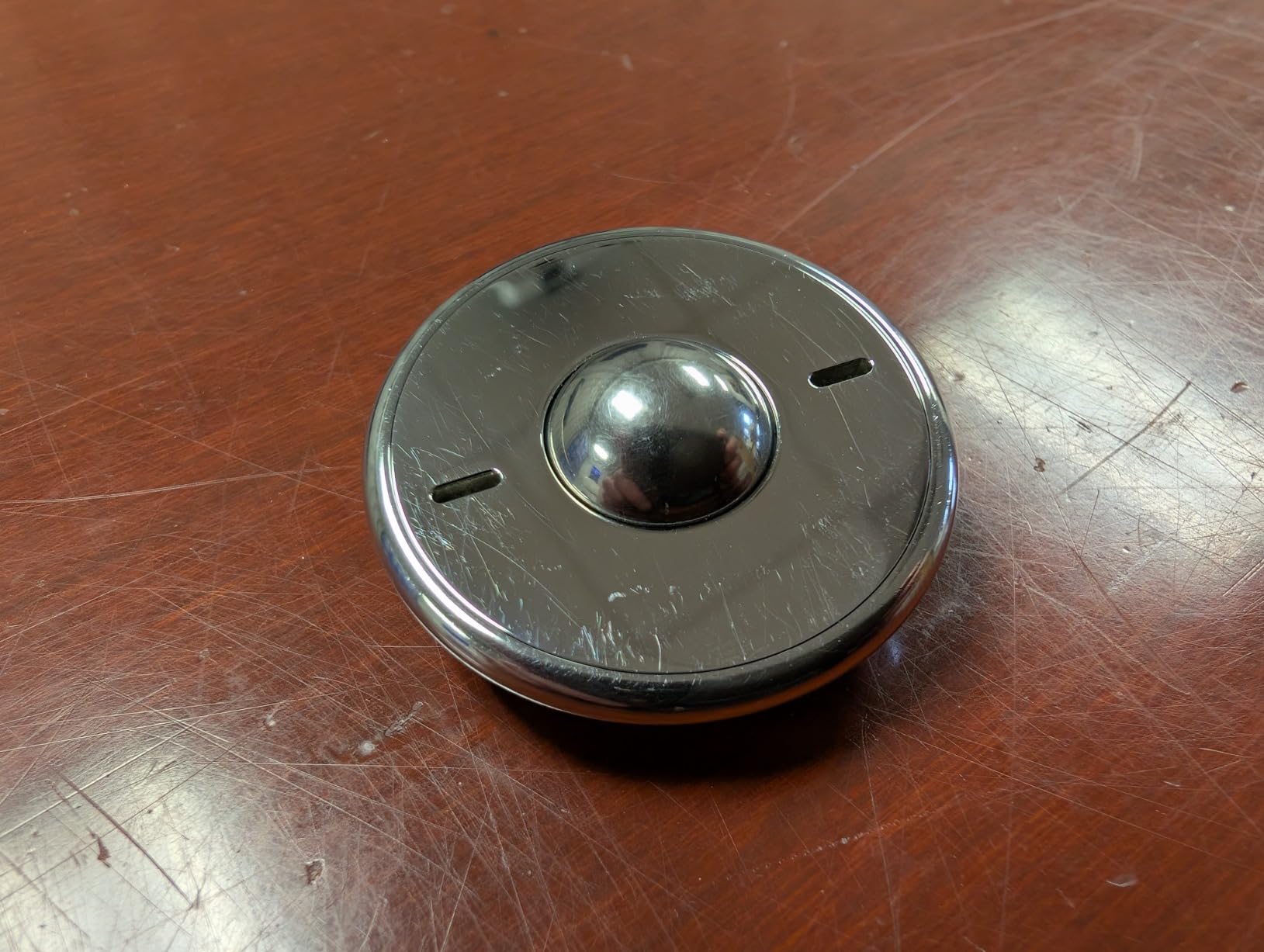 ONO Scroller - Handheld Fidget Toy for Adults | Help Relieve Stress, Anxiety, Tension | Promotes Focus, Clarity | Compact, Portable Design | Aluminum Grey customer photo 2