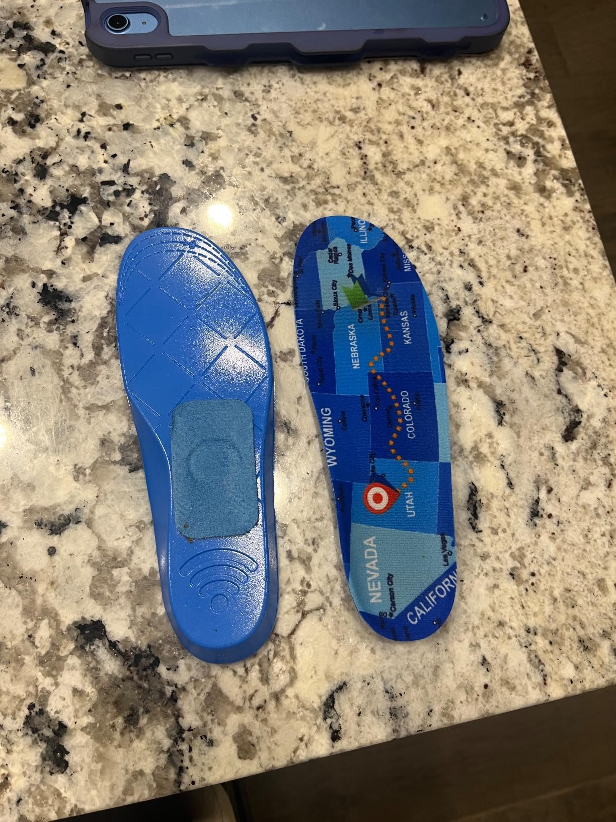 Insole for Airtag, Shoe Inserts for Kids and Old People, Holder Case for Airtag to Track Your Steps and Shoes customer photo 2