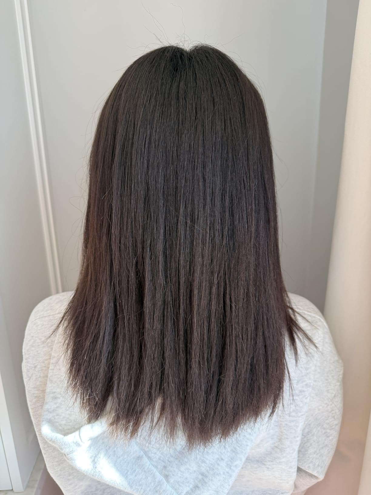 ELLA BELLA Titanium Flat Iron Hair Straightener with Infrared, Professional Straightening Iron with Digital Display, Good Housekeeping Featured customer photo 2