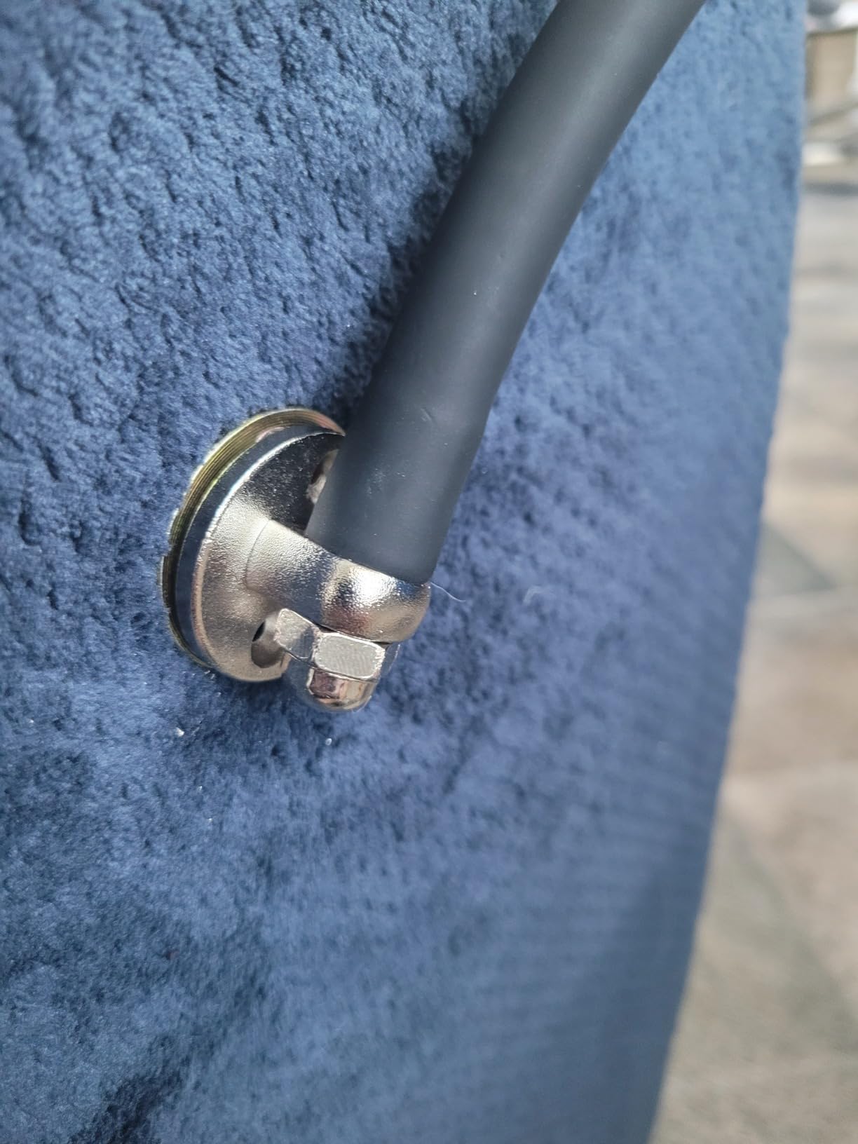 Loveseat Recliner Sofa, 2 Seater Reclining Loveseat sofa, PU Leather RV Loveseat Couch, FSC Certified Recliner Chair for Living Room, with Cup Holder and 2 Cell Phone Holder, USB Ports, Black customer photo 2