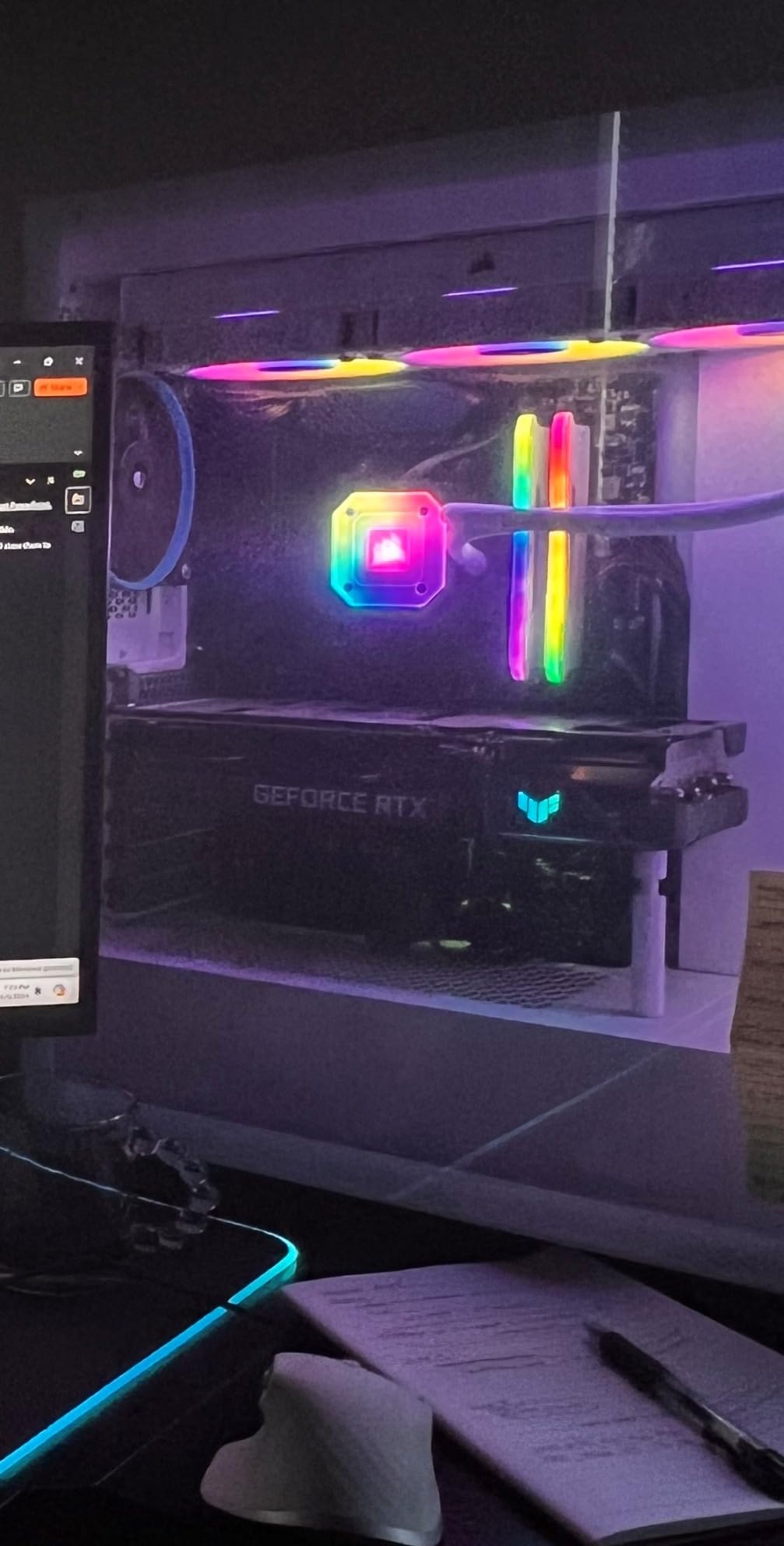 GPU Support Bracket White, Graphics Card Support, GPU Bracket Brace, Video Card Sag Holder Bracket with Magnet, GPU Stand, Adjustable Anti Sag GPU Stand Aluminum 72-125mm White customer photo 2