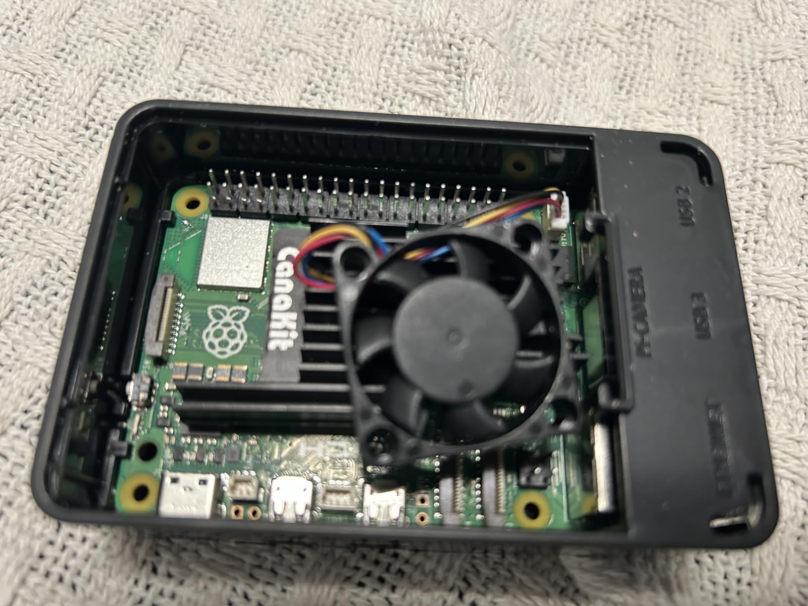 Raspberry Pi 5 Starter Kit PRO - Turbine Black (128GB Edition) (8GB RAM) customer photo 1