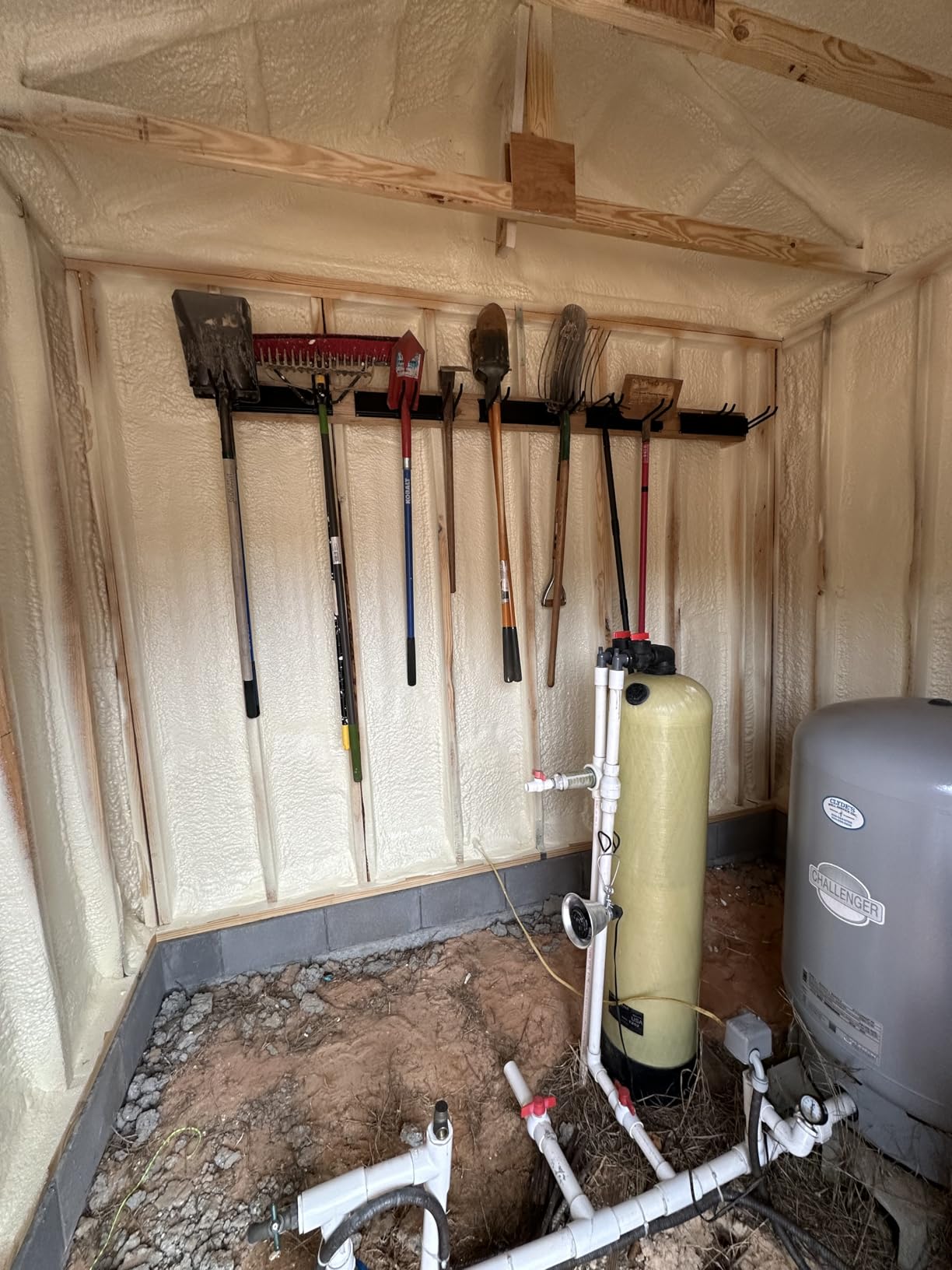 Wallmaster Garage Storage Organization Wall Mount, Garden Tool Rack Organizer Heavy Duty Folding Chair Hangers with 12 Adjustable Hooks 96inch Tracks Max Load 900lb customer photo 1