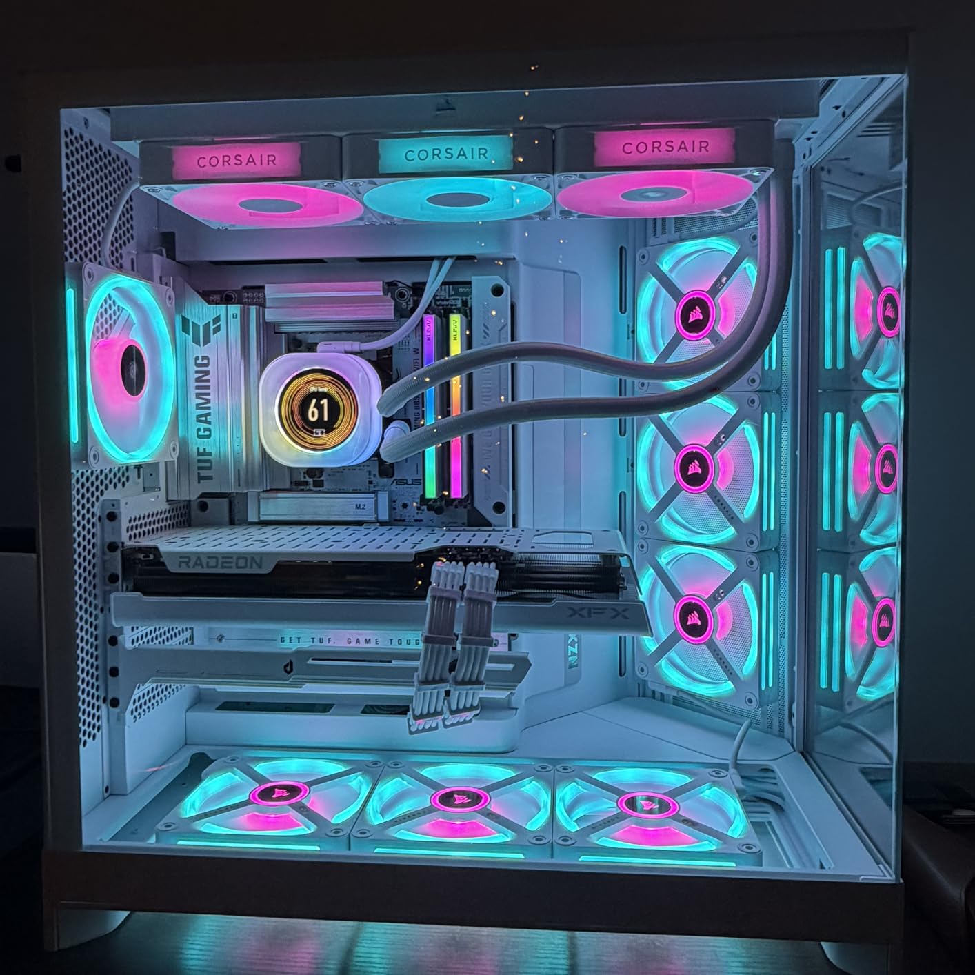 KLEVV CRAS V RGB DDR5 32GB (2x16GB) 6000MHz CL30 SK Hynix A-Die 1.35V Gaming Desktop Ram Memory XMP 3.0 / AMD Expo Ready - White (KD5AGUA80-60A300J) customer photo 2