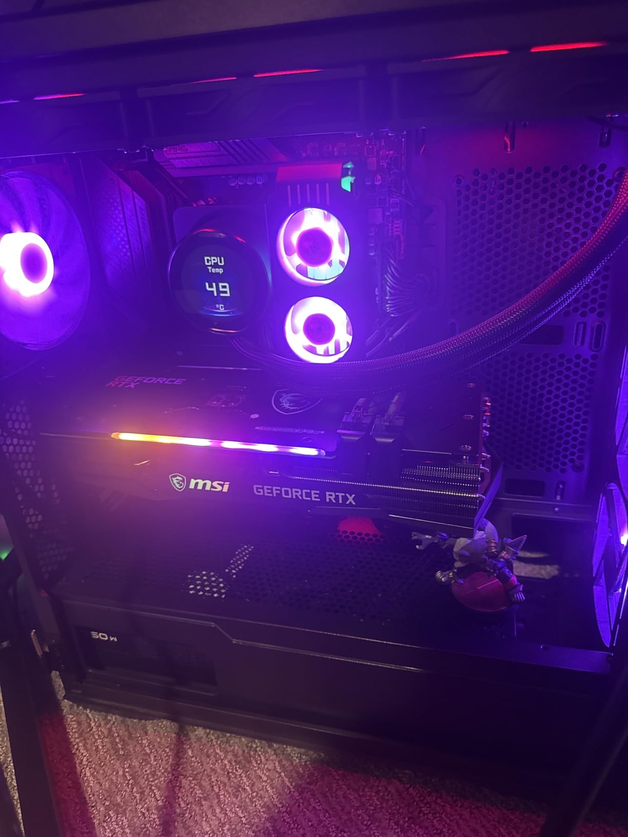 Fan Memory Active Heatsink Cooling Solution for DDR DDR2 DDR3 DDR4 DDR5 Cooler RAM Enhances Performances and Stability, 120x62x28mm customer photo 1