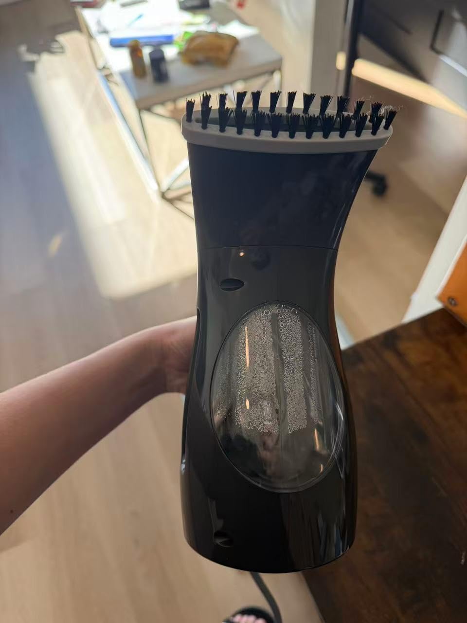 HiLIFE Upgraded Steamer for Clothes, Handheld & Portable, 1100W Powerful Steam, 300ml Big Capacity & No Leak Design, 30S Fast Heat-up, Quick Wrinkle Remover, Compact Size for Travel, ONLY 120V customer photo 1