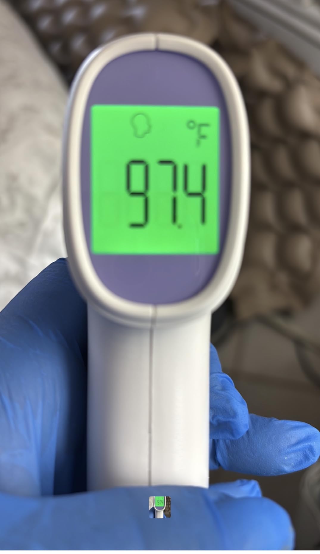 No-Touch Forehead Thermometer for Adults, Infrared Digital Baby Thermometer for Kids, Accurate Reading with Large Display, Mute Mode, Memory Recall, Fever Alarm customer photo 1