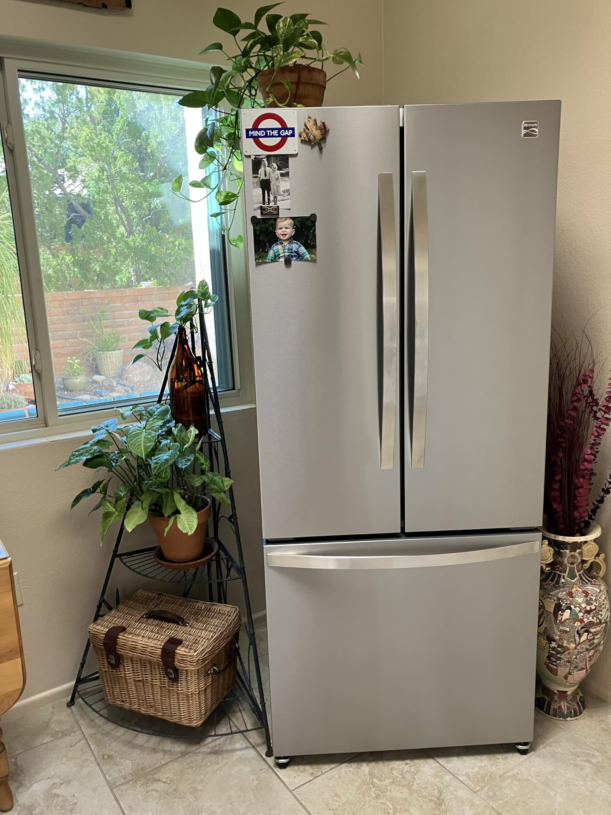Kenmore 4675525 30' French Door Refrigerator with Freezer - Accela Chill, Ice Maker, Adjustable Glass Shelves, ENERGY STAR Certified, 17.5 cu. ft. Capacity - Fingerprint Resistant Stainless Steel customer photo 1