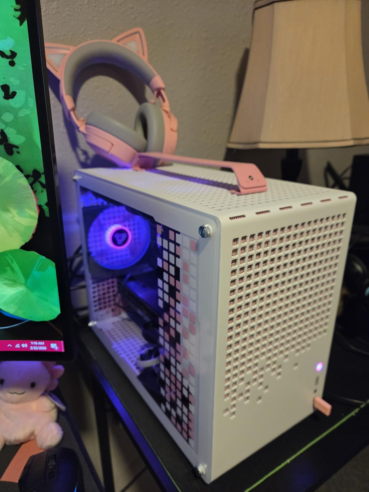 JONSBO Z20 Black Micro-ATX Mini Tower PC Case with Detachable Carrying Handle customer photo 1