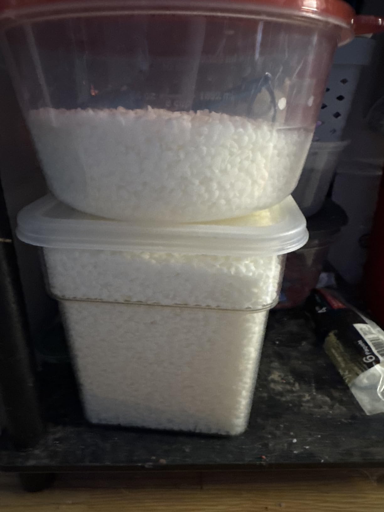 SAEUYVB Natural Soy Candle Wax for Candle Making, 10lb Bag, Premium Granular Soy Wax, 20 Cotton Candle Wicks, 20 Wick Stickers and 2 Centering Devices-Perfect as Christmas Home Decoration customer photo 1