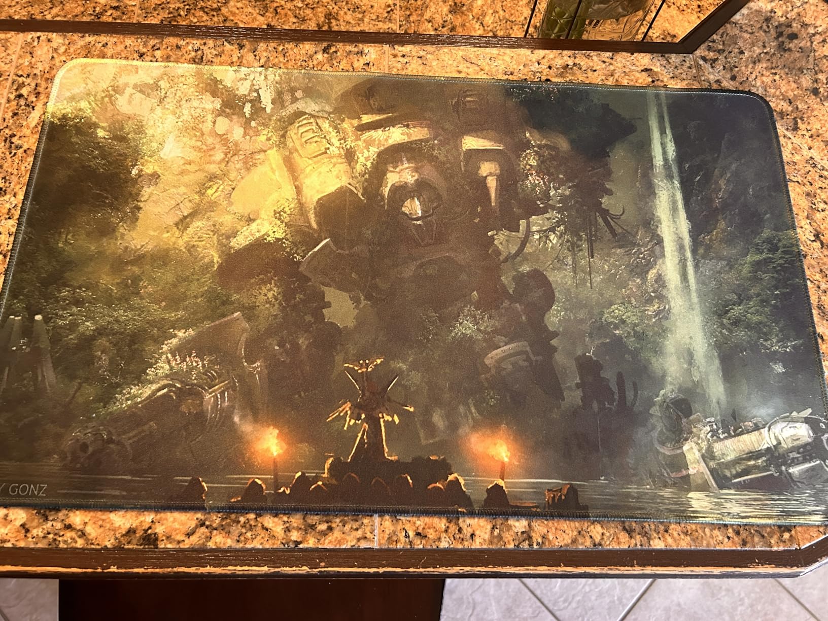 Custom Playmat for TCG Card Playing Game with Mat Bag Personalize Your Gaming Experience Different Playzones Design Options Non-Slip Surface for Pokemon MTG Yu-Gi-Oh Lorcana Card Game customer photo 2