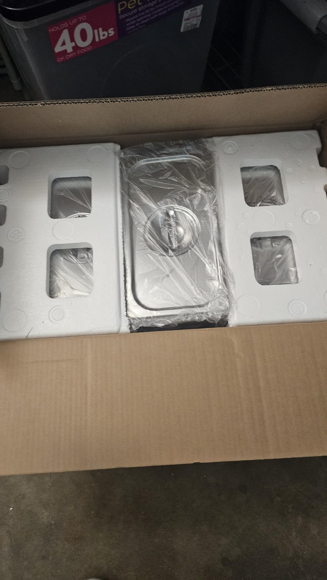 SYBO Commercial Grade Stainless Steel Bain Marie Buffet Food Warmer Steam Table for Catering and Restaurants, Good for Parties Buffet Servers and Warmers, 3 Sections with Tap, Sliver customer photo 1