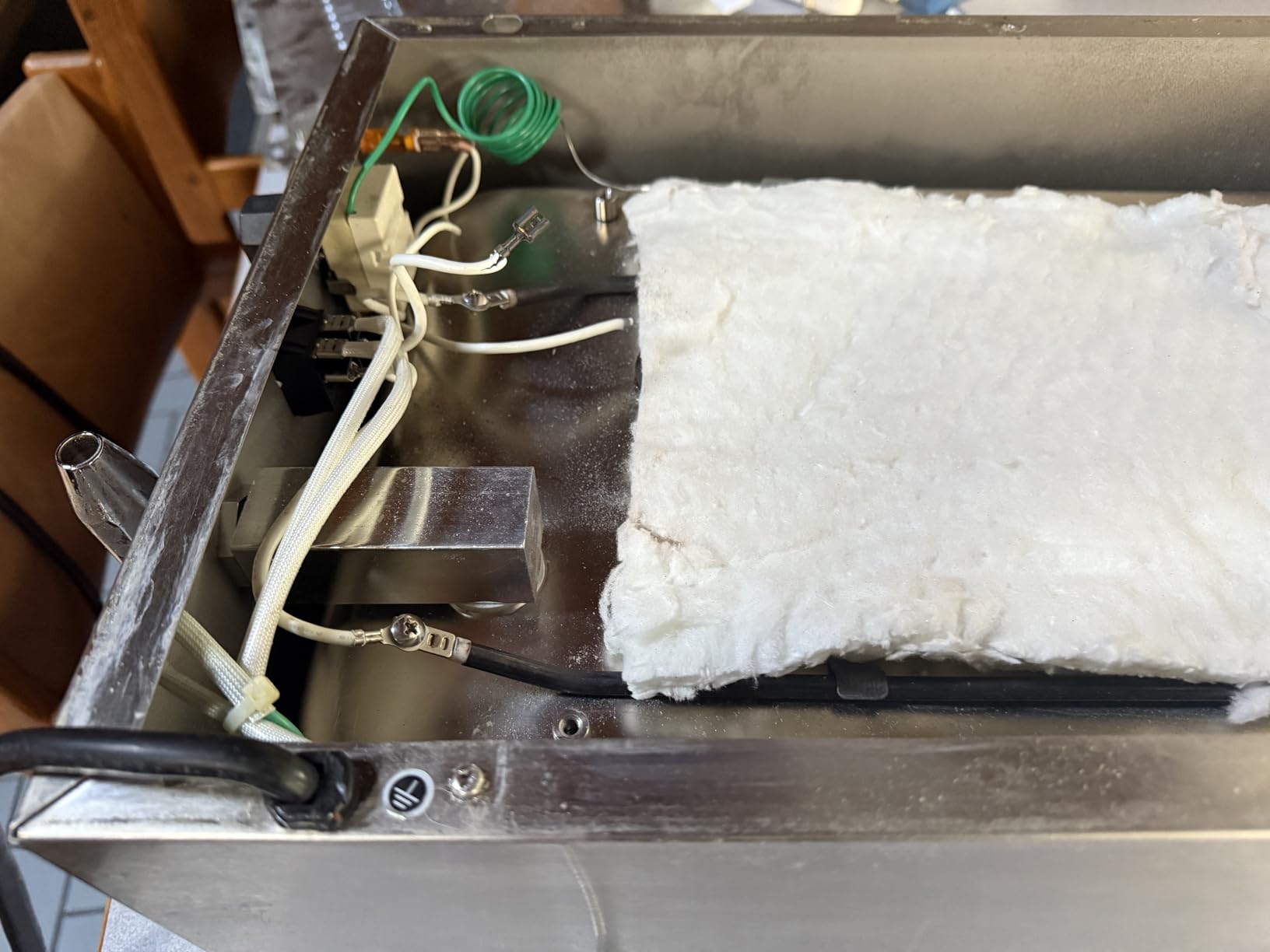 SYBO Commercial Grade Stainless Steel Bain Marie Buffet Food Warmer Steam Table for Catering and Restaurants, Good for Parties Buffet Servers and Warmers, 3 Sections with Tap, Sliver customer photo 2