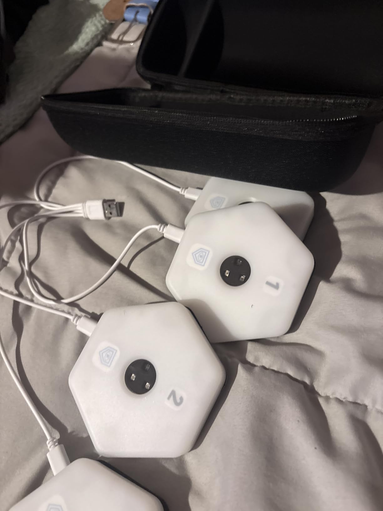 Sports Reaction Agility Lights Training Kit Improves Reaction Time & Agility for Athletes, Physical Therapists & Fitness Trainers Sports. customer photo 1