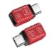 USB-C to USB-C Data Blocker, Anti Juice Jacking, for Charge-Only, Supports up to 240W PD Charging (2-Pack), Red customer photo 1