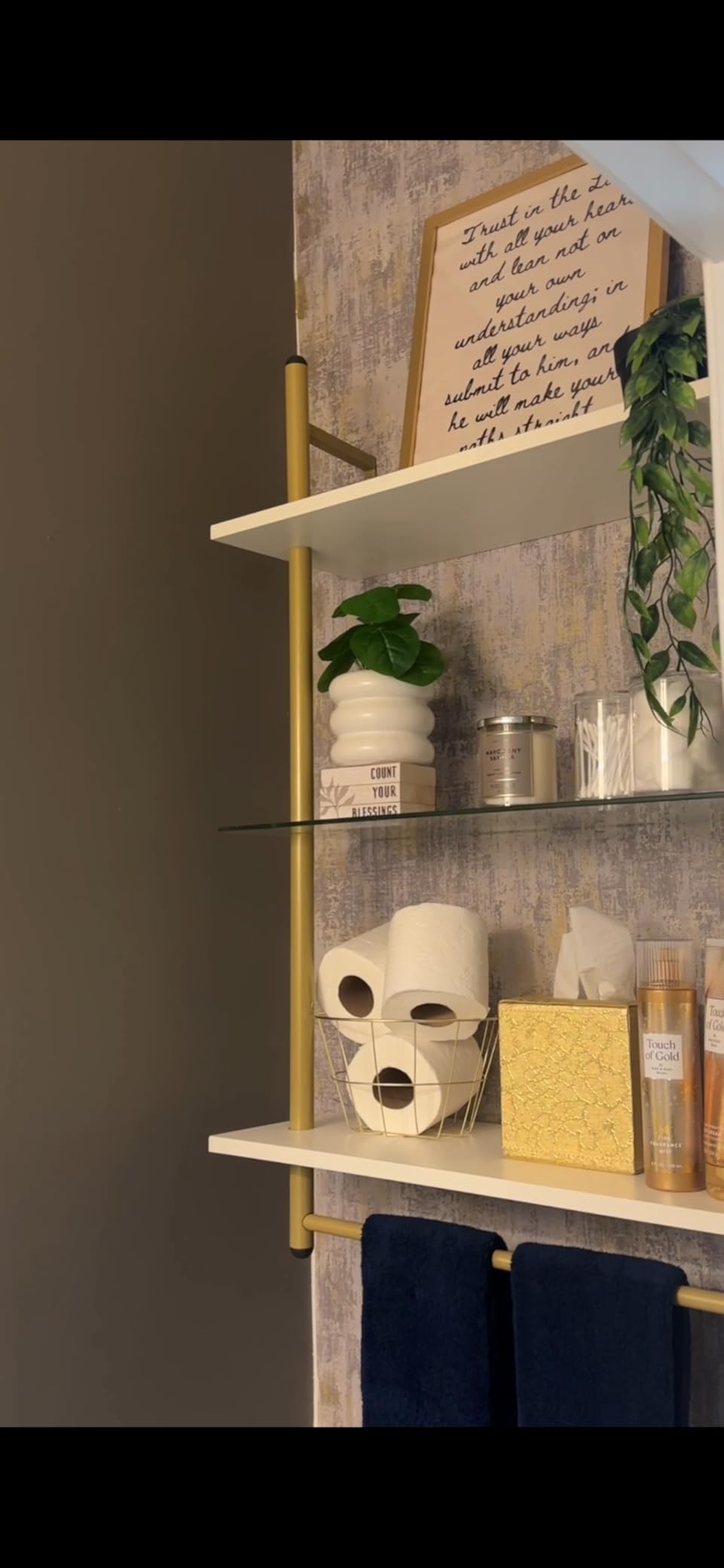 Bestier LED Gaming Floating Shelves for Wall, 15