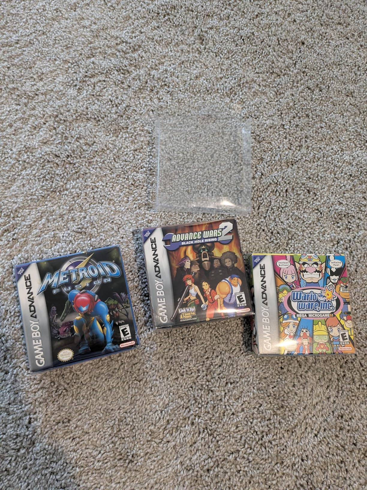 10 Pack Video Game Protector Suitable for Original Game Boy - Color & Gameboy Advance Game Case - Game Plastic Case -plastic Game Case- 0.35MM Thick PET-10 PACK customer photo 1