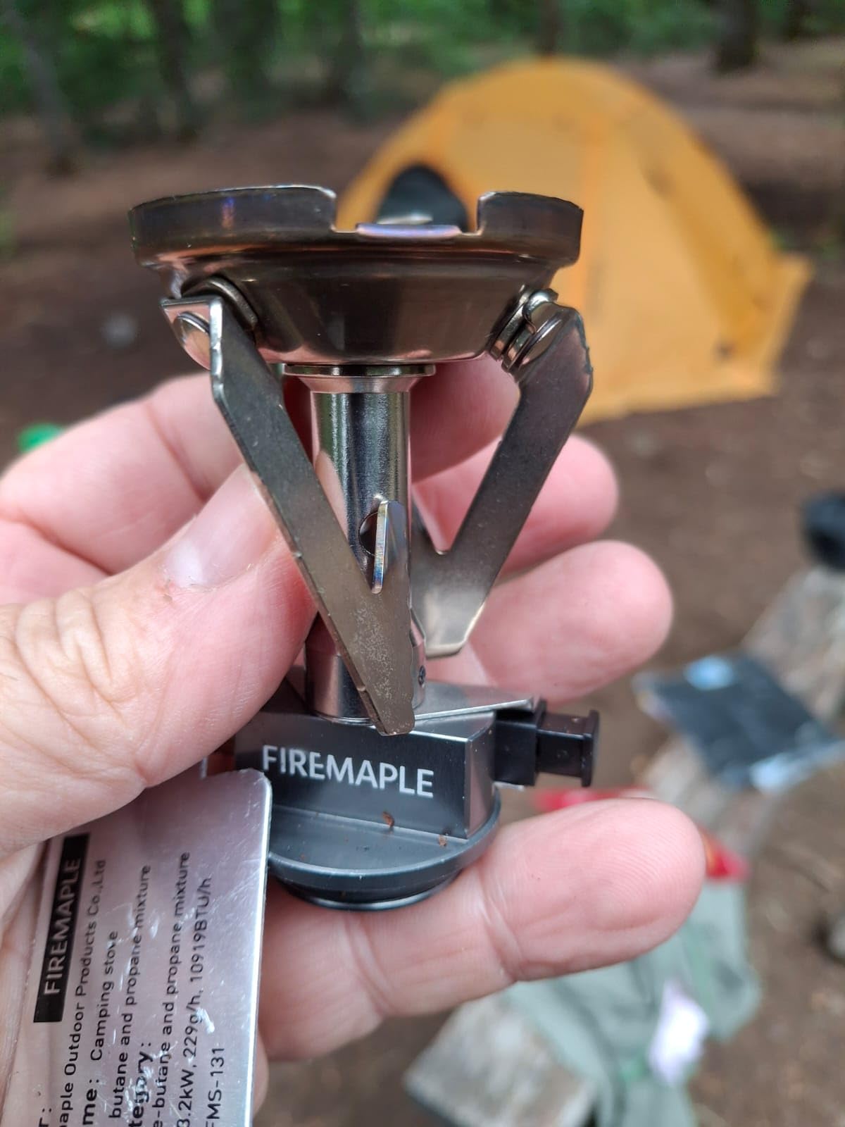 Fire-Maple Backpacking and Camping Stove Series | Outdoor Propane Camp Cooking Gear | Portable Pot/Jet Burner | Ideal for Hiking, Trekking, Fishing, Hunting Trips and Emergency Use (Greenpeak) customer photo 1