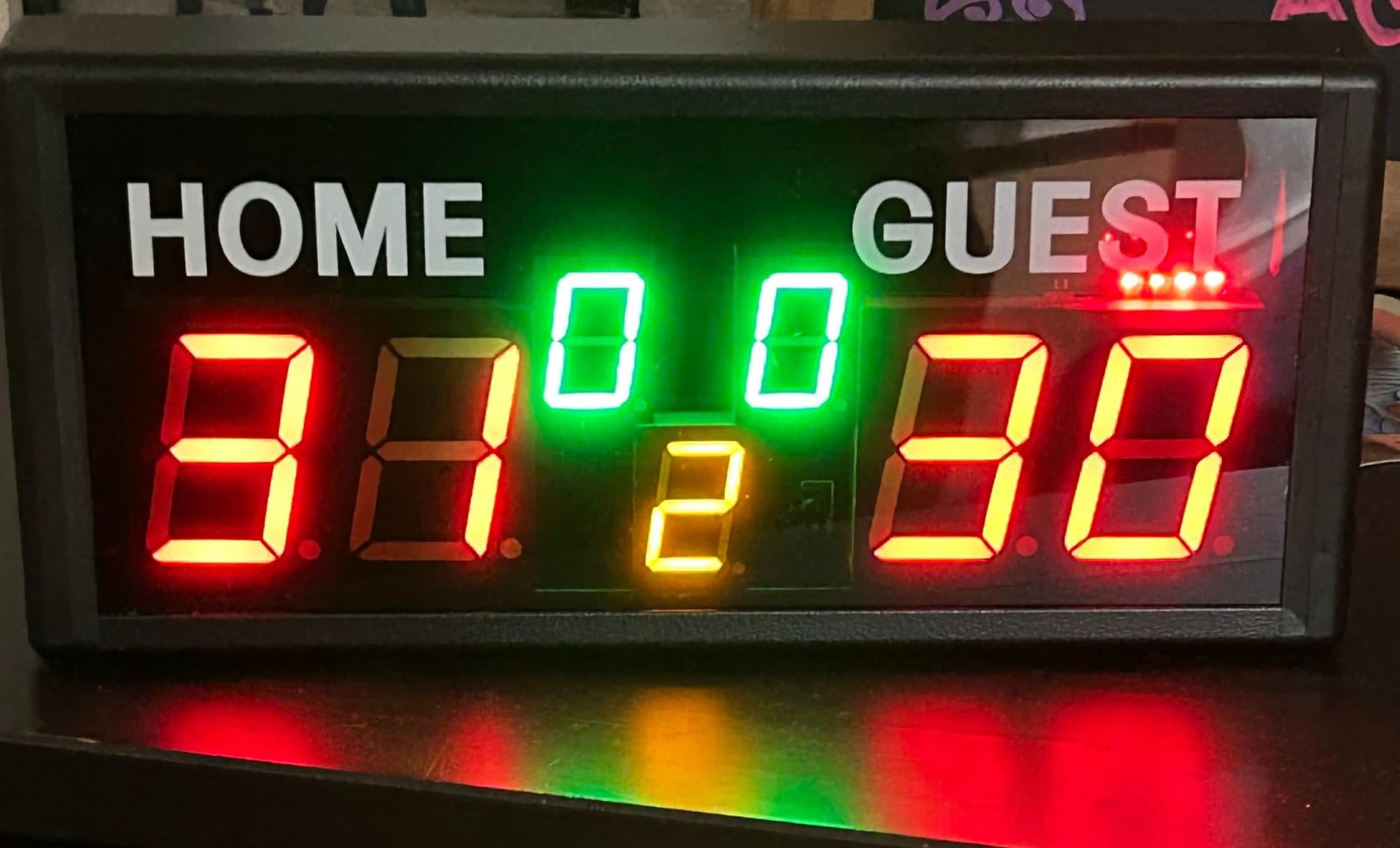 Portable Wireless Digital Scoreboard with Remote Control - Bright LED Display, Multiple Sport Modes & Long Battery Life for Outdoor/Indoor Games, Volleyball, Basketball, Cornhole, Pickleball customer photo 2