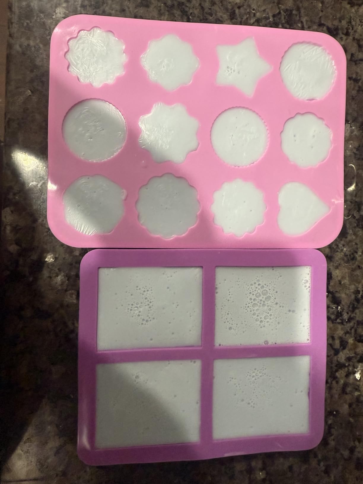 haclum Soap Making Kit for Adults and Kids - Soap Making Supplies with Melt & Pour Soap Base, Soap Loaf Molds, Cutting Box, Silicone Molds, Essential Oil & Fragrances Beginner DIY Craft Kits customer photo 2