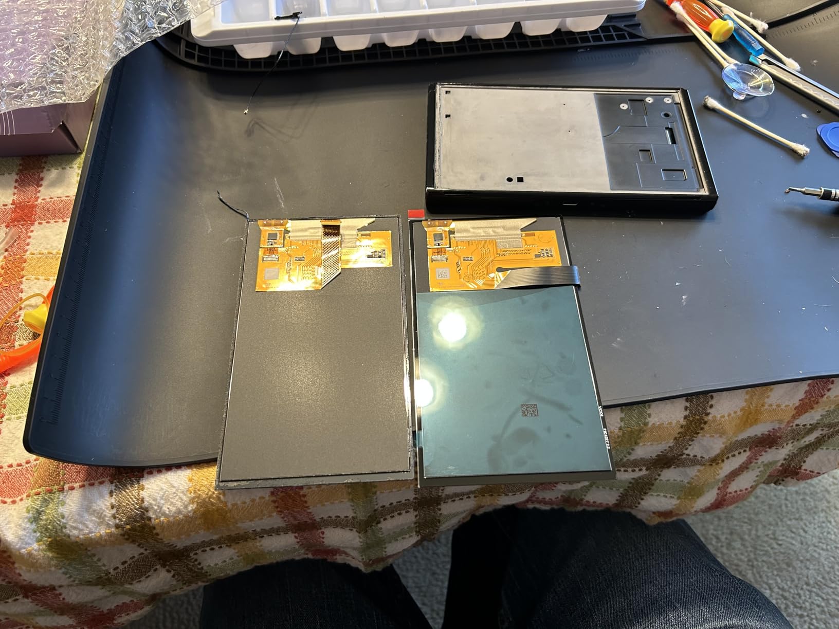 Screen Replacement for Switch OLED 2021 LCD Display Digitize Assembly Repair Part with Repair Kits customer photo 1