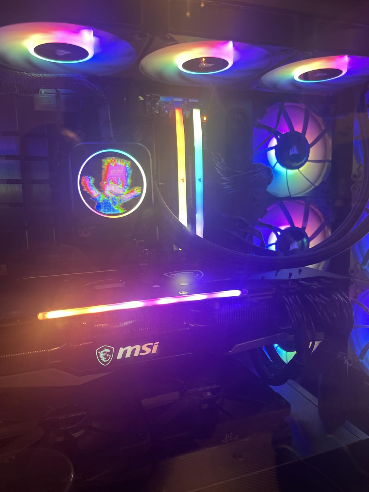 C1000 Gold ATX 3.1 - Fully Modular Low-Noise PC Gaming Power Supply - 1000 Watts - 80 Plus Gold - 12V-2x6 Connector - Zero Fan Mode - 100% Japanese Capacitors - Black customer photo 2