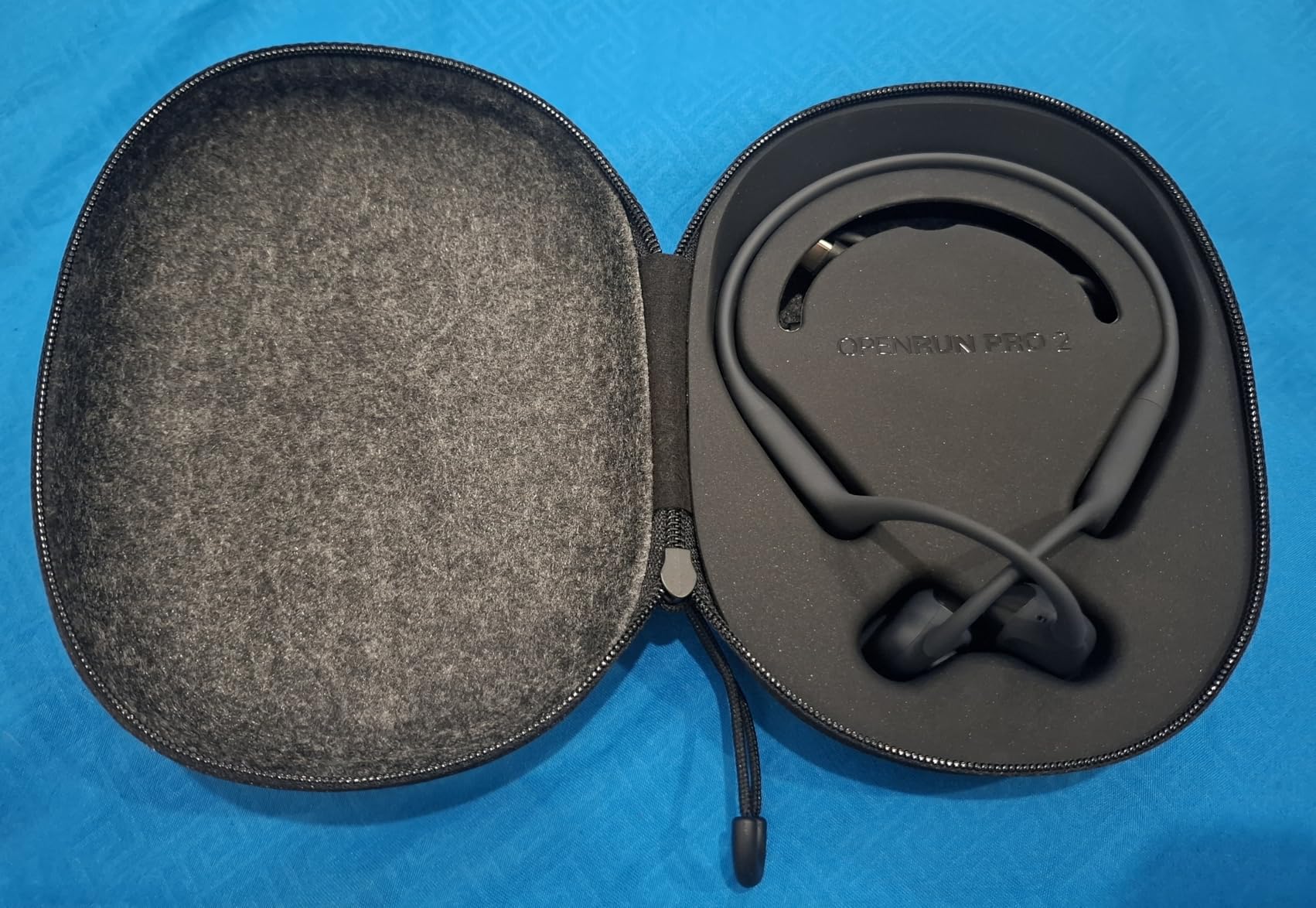 SHOKZ OpenRun Pro 2 Bone Conduction Bluetooth Sport Headphones, Black customer photo 2
